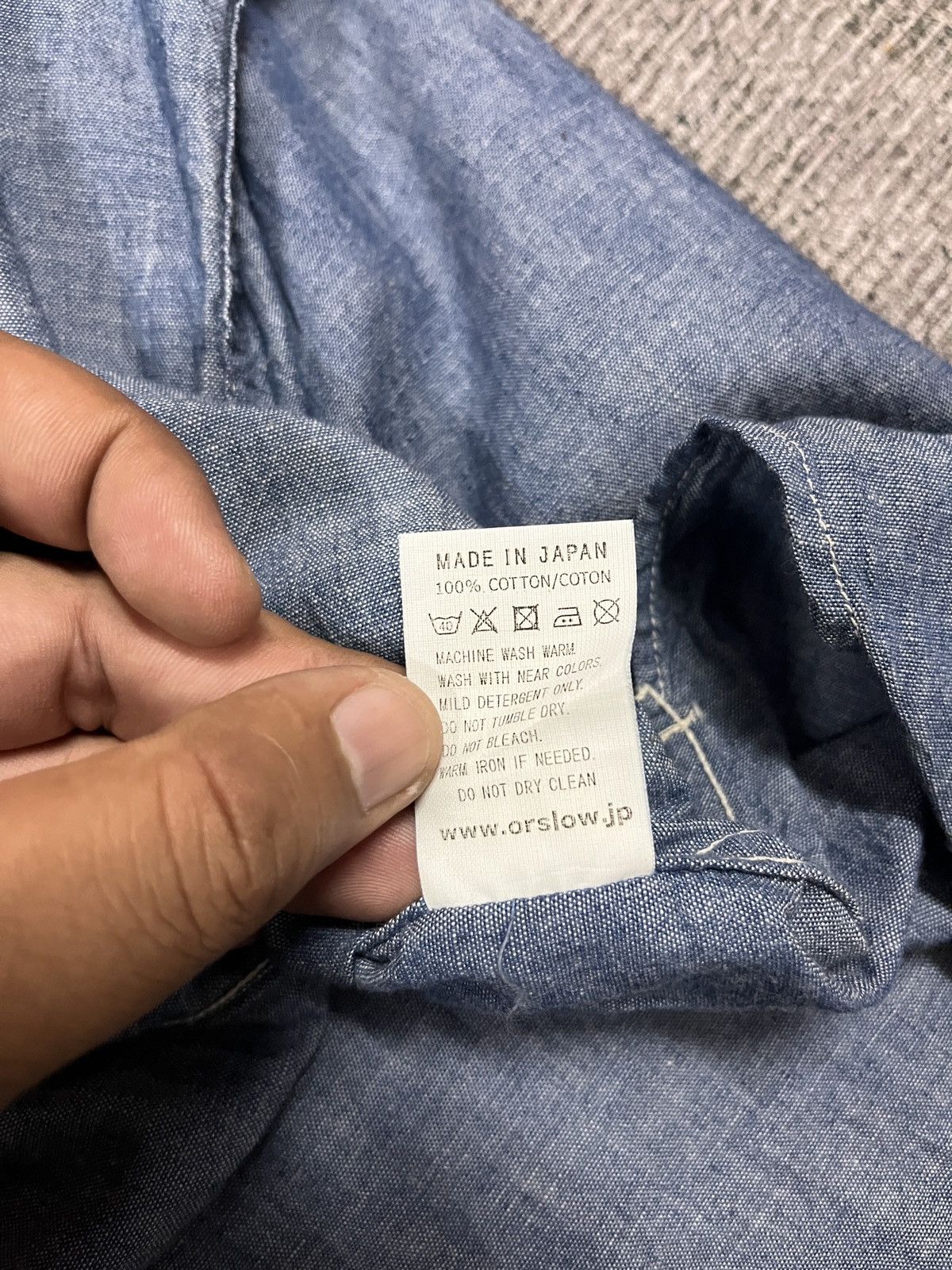 Orslow Orslow shirt japanese brand Size US M / EU 48-50 / 2 - 9 Thumbnail