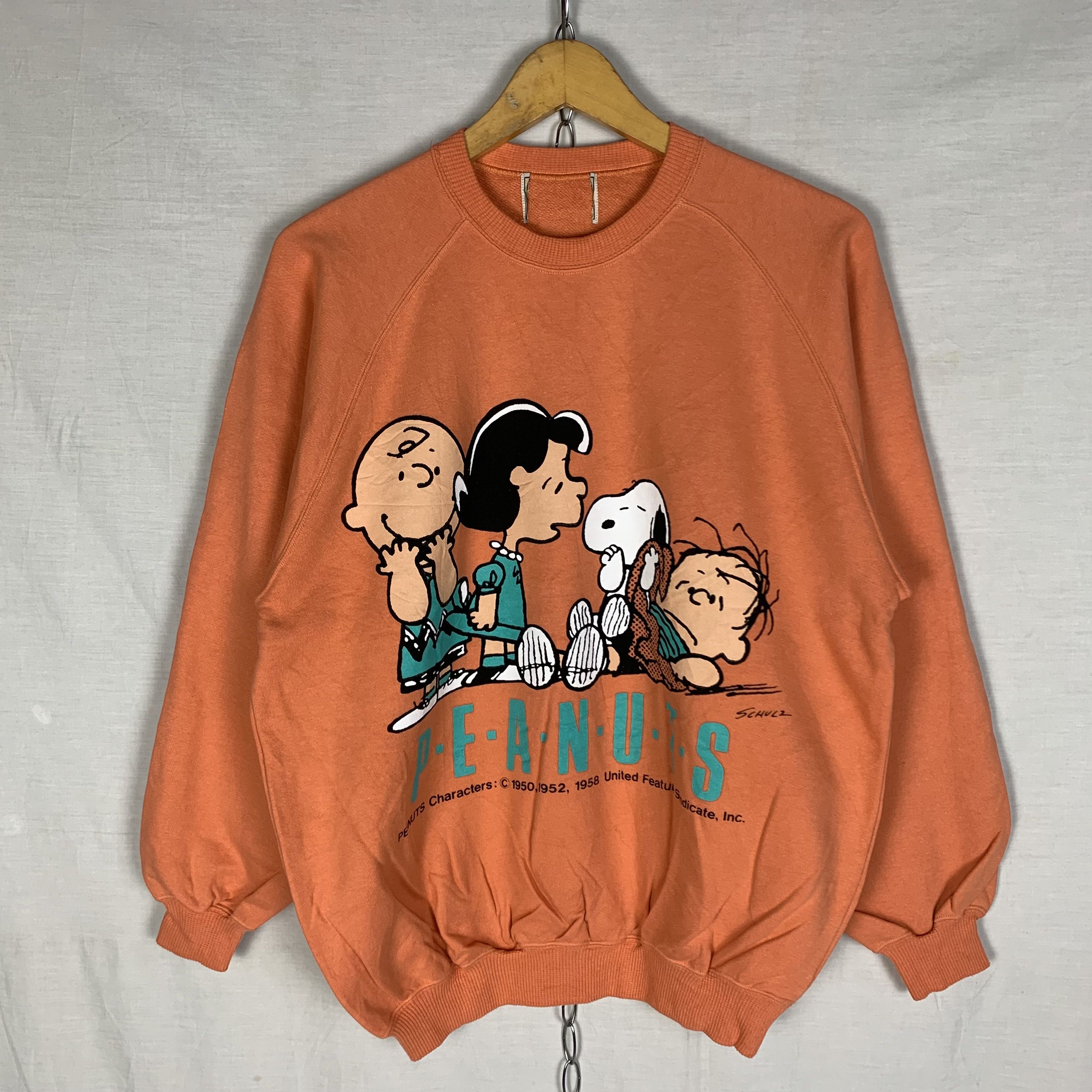 Peanuts Vintage Peanuts Snoopy Sweatshirt Crewneck Size US M / EU 48-50 / 2 - 1 Thumbnail
