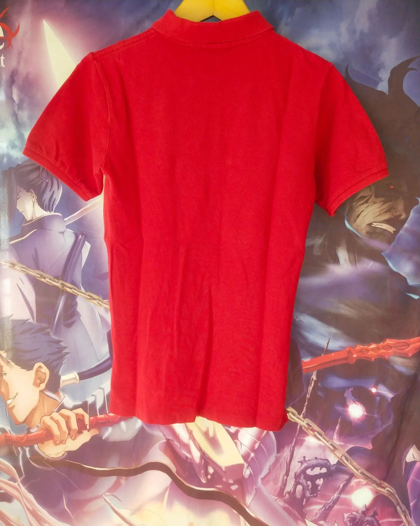 Polo Ralph Lauren Vintage Polo Ralph Lauren Red Polo Small Woman Shirt Size S / US 4 / IT 40 - 3 Thumbnail