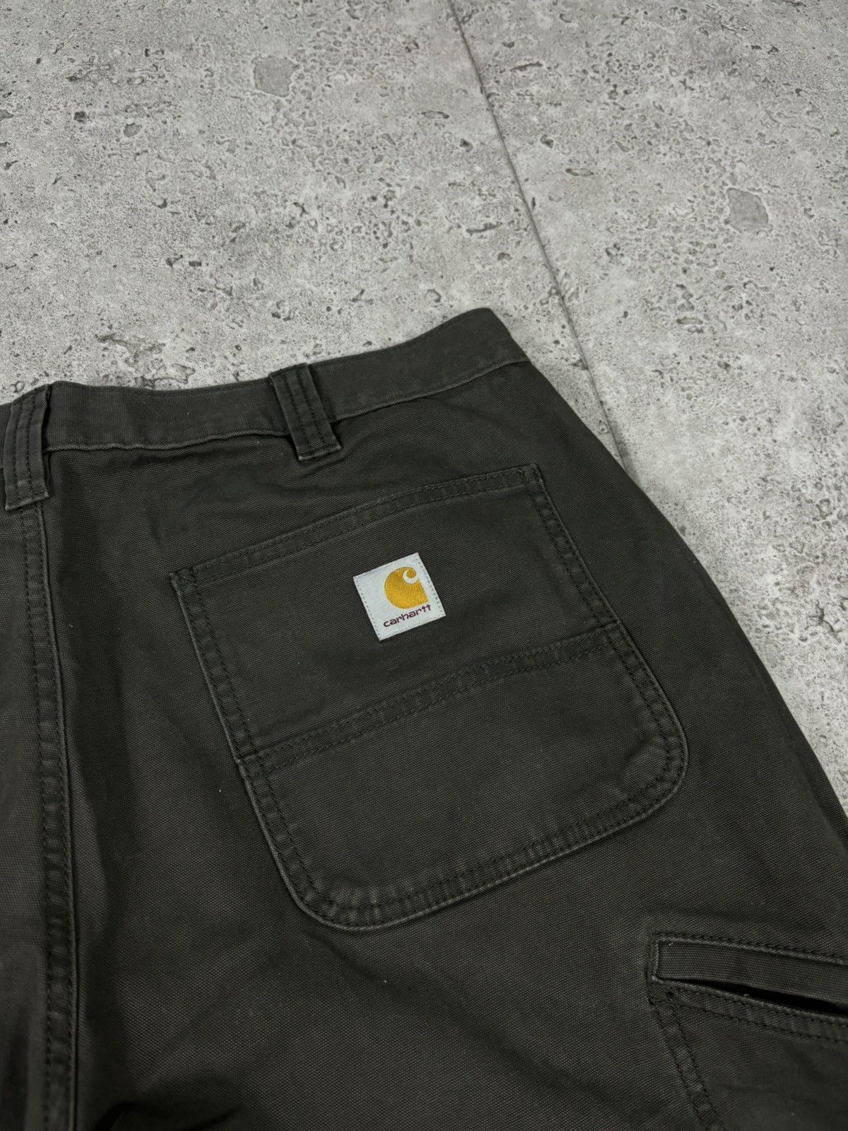 Carhartt × Vintage Crazy vintage y2k carhartt grey baggy denim pants japanese Size US 36 / EU 52 - 5 Thumbnail