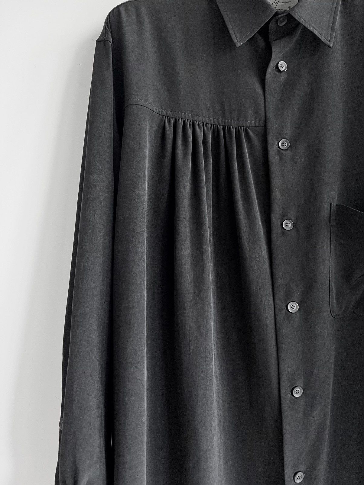 Yohji Yamamoto Pour Homme - Left Gathered Shirt