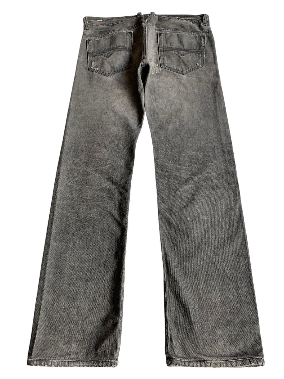 If Six Was Nine × Japanese Brand DIESEL SAFADO PUNK STYLE DISTRESSED DENIM MADE IN ITALY☠️ Size US 33 - 3 Thumbnail