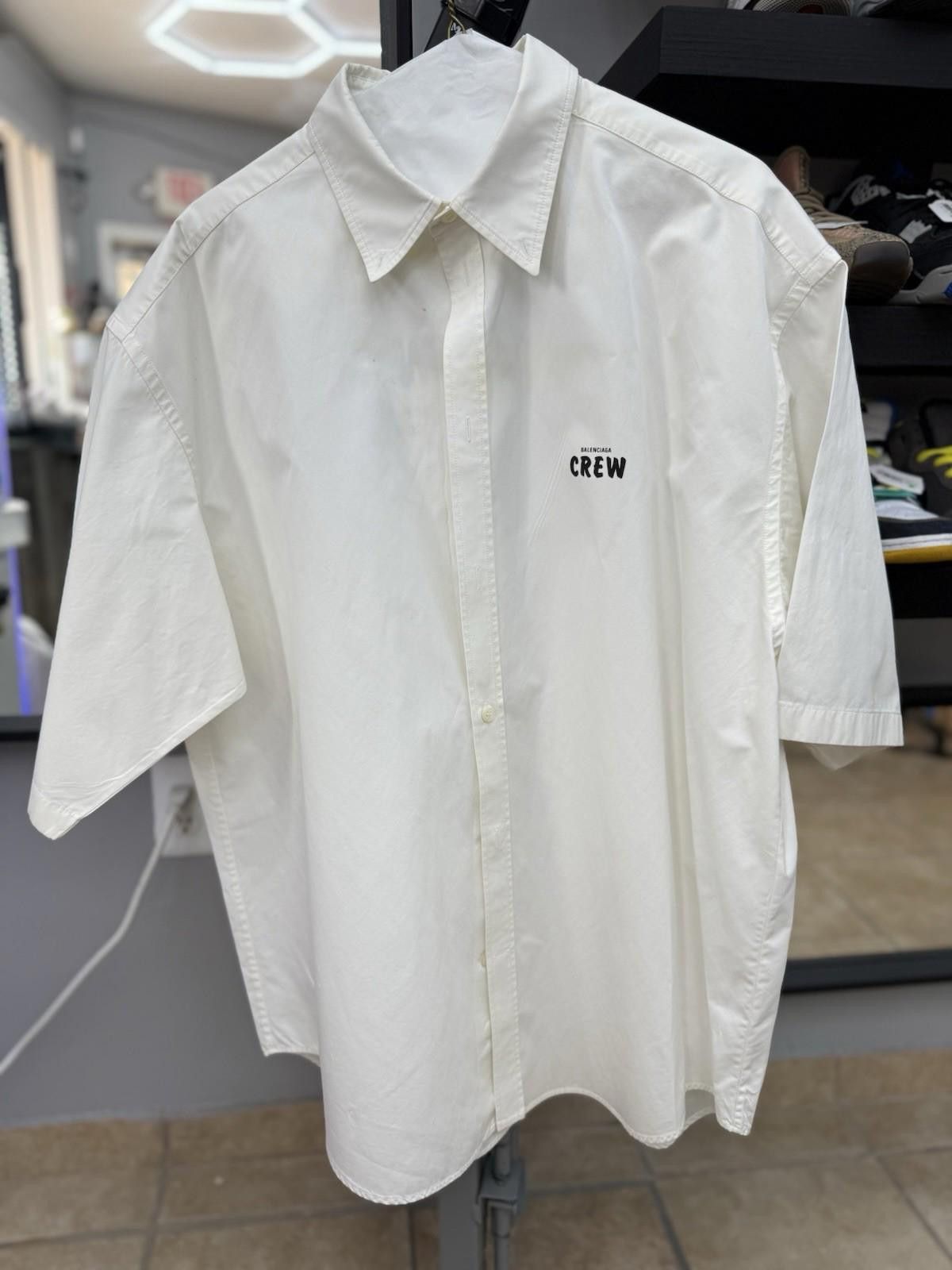 Balenciaga Size 39 - Balenciaga White Button Down Men’s 100% Authentic Size US XL / EU 56 / 4 - 3 Thumbnail