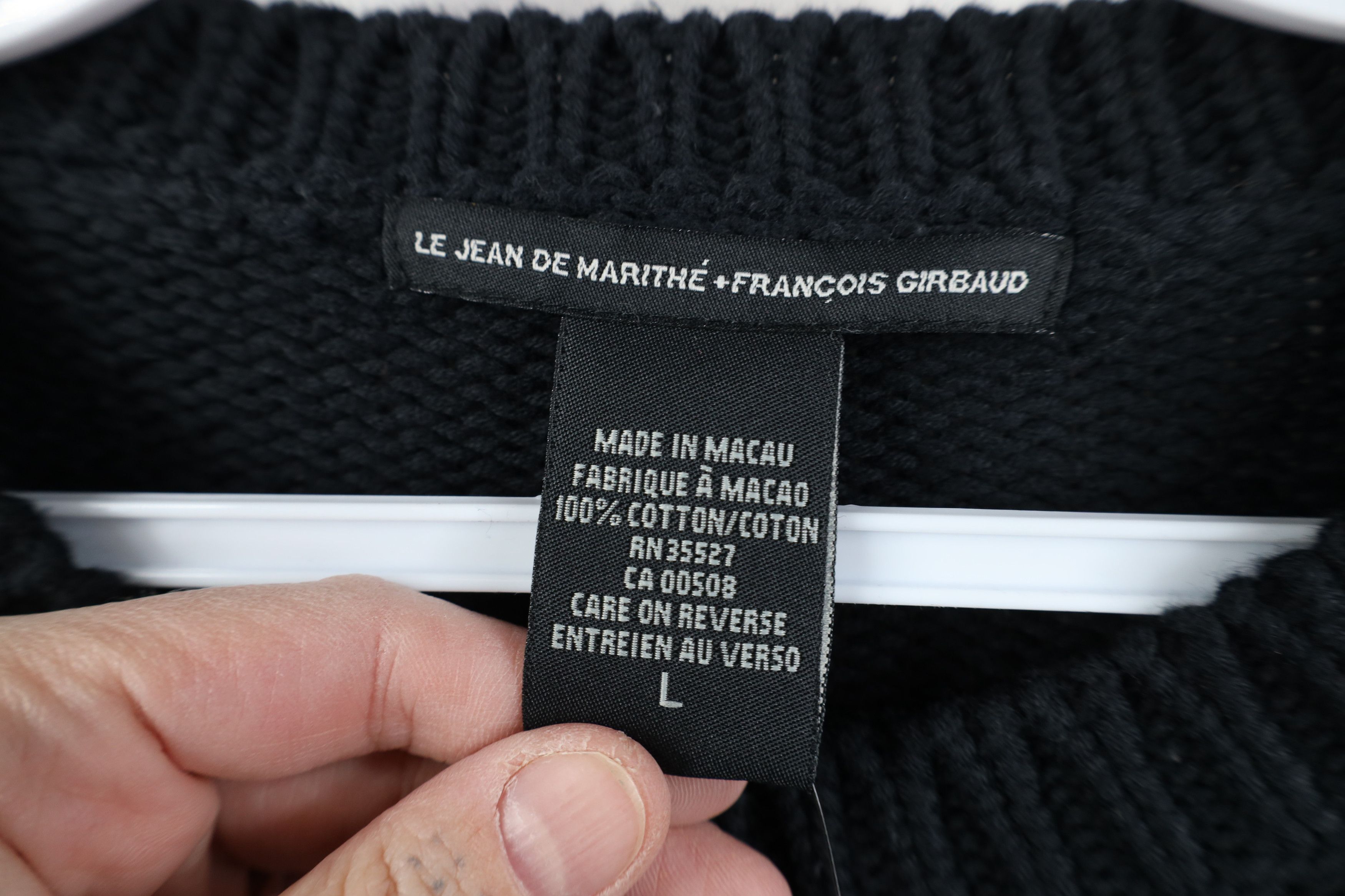 Vintage Deadstock Vintage 90s Marithe Francois Girbaud Baggy Sweater Size US L / EU 52-54 / 3 - 10 Thumbnail