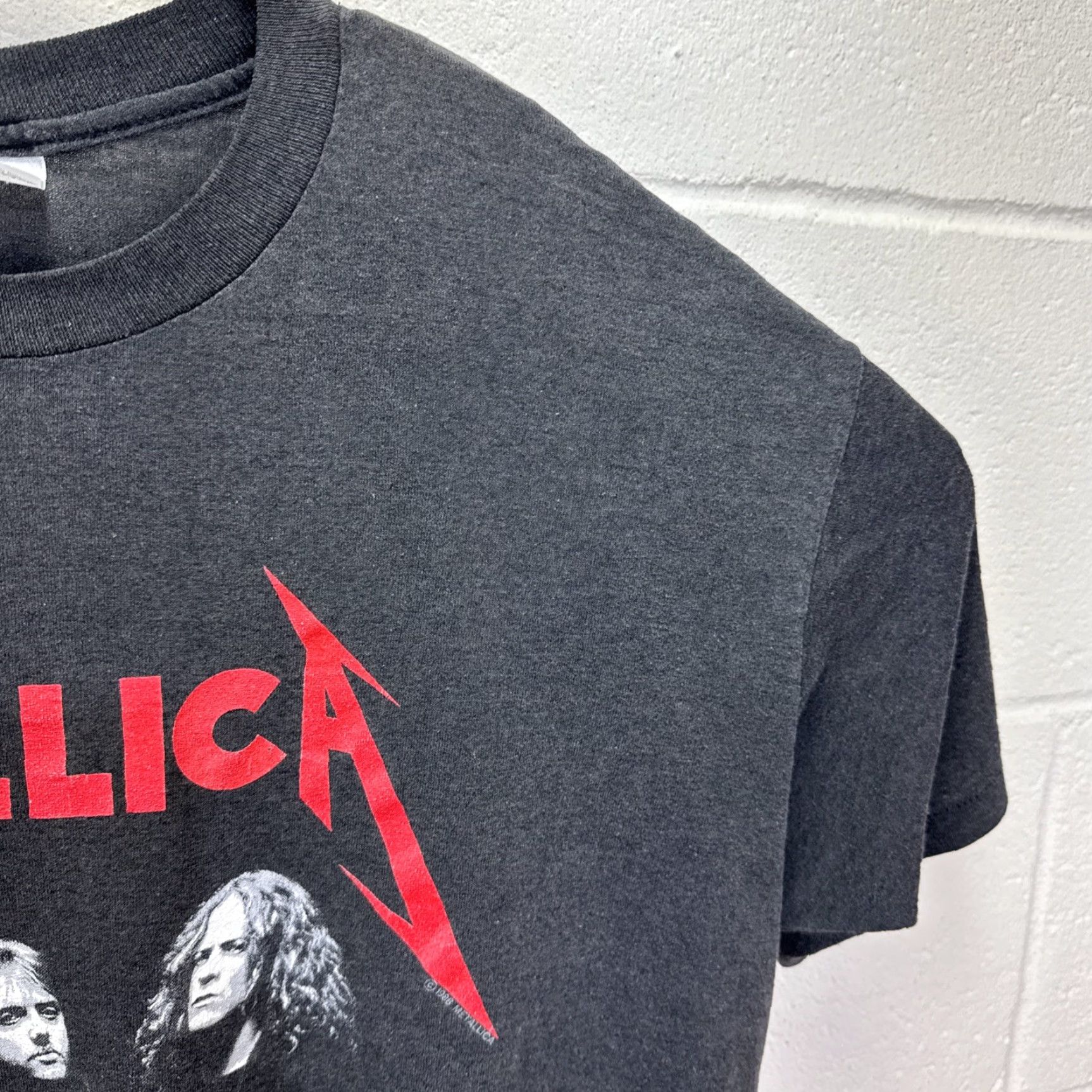 Vintage VINTAGE 1980s Metallica And Justice For All T-Shirt Unisex L/XL Black Graphic Tee Rock Faded Rare Size US L / EU 52-54 / 3 - 6 Thumbnail