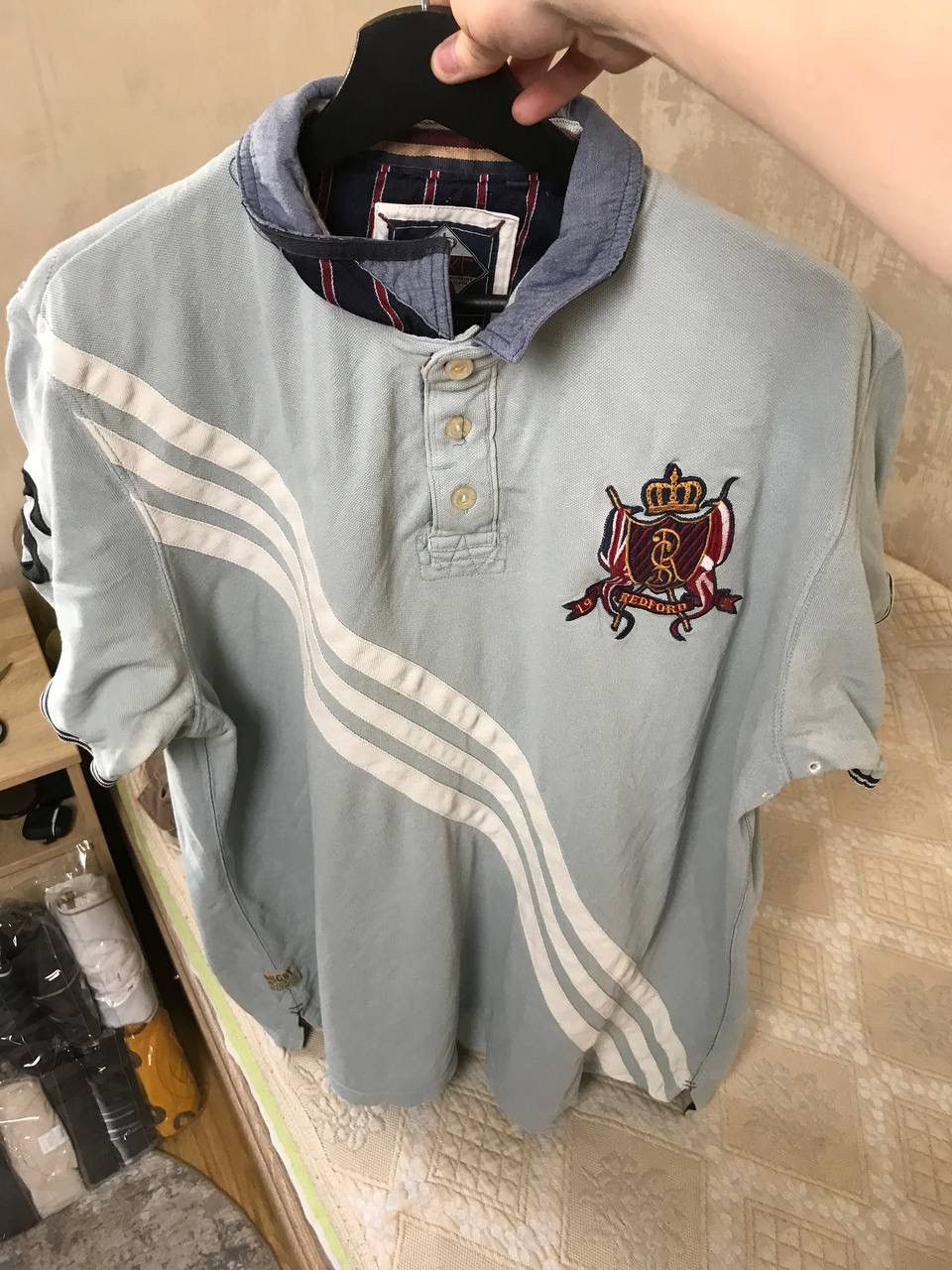 Polo Ralph Lauren 🔥 Vintage Chief Keef Y2K Redford Ralph Lauren Polo Shirt Size US XXL / EU 58 / 5 - 5 Thumbnail