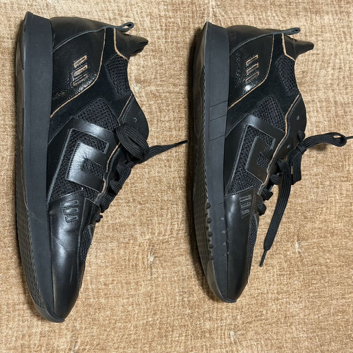 Versace Versace Black & Gold Medusa Sneakers - Worn Once, Box Size US 12 / EU 45 - 5 Thumbnail