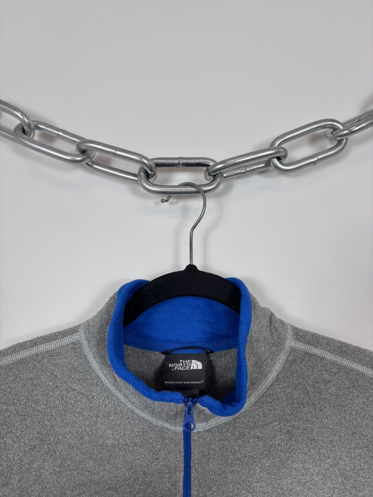 The North Face The North Face Men’s Grey 1/4 Zip Fleece Jacket Mock Neck Size US M / EU 48-50 / 2 - 4 Thumbnail