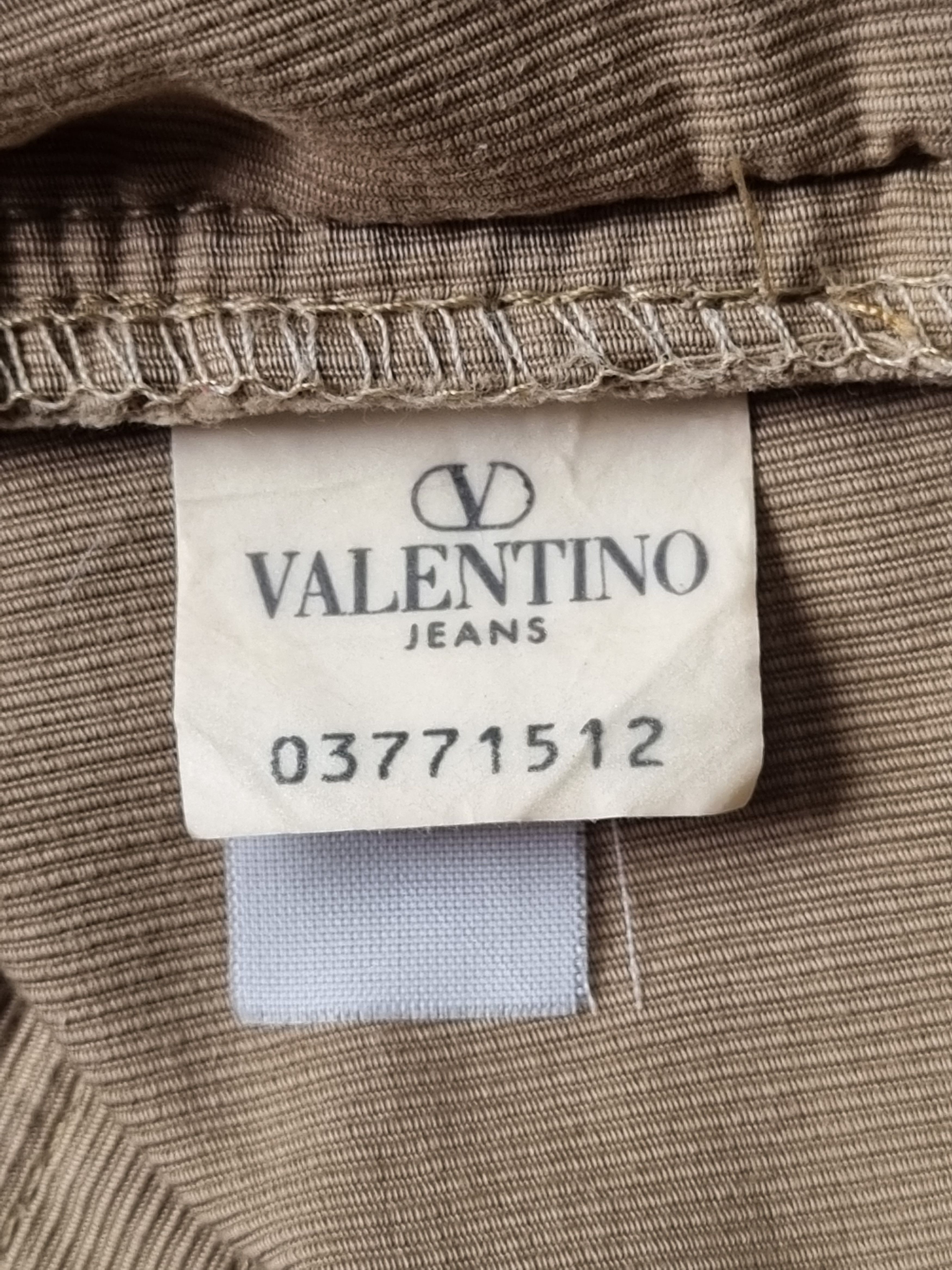 Valentino × Versace × Vintage Vintage Valentino Jeans Beige Pants Size US 32 / EU 48 - 10 Thumbnail