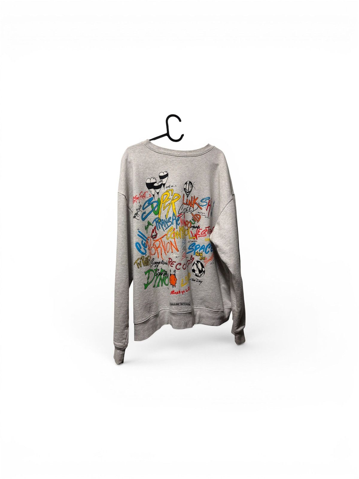 Chrome Hearts Chrome Hearts Matty Boy Brain Crewneck Heather Grey Size US XXL / EU 58 / 5 - 2 Thumbnail