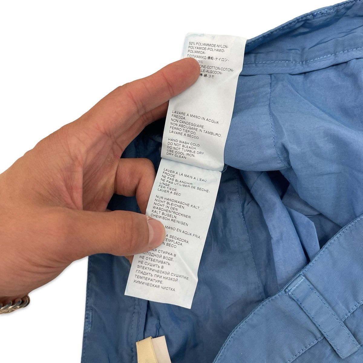 1017 ALYX 9SM 1017 ALYX 9SM Garment Dyed Cargo Pants Electric Blue Size US 32 / EU 48 - 7 Thumbnail