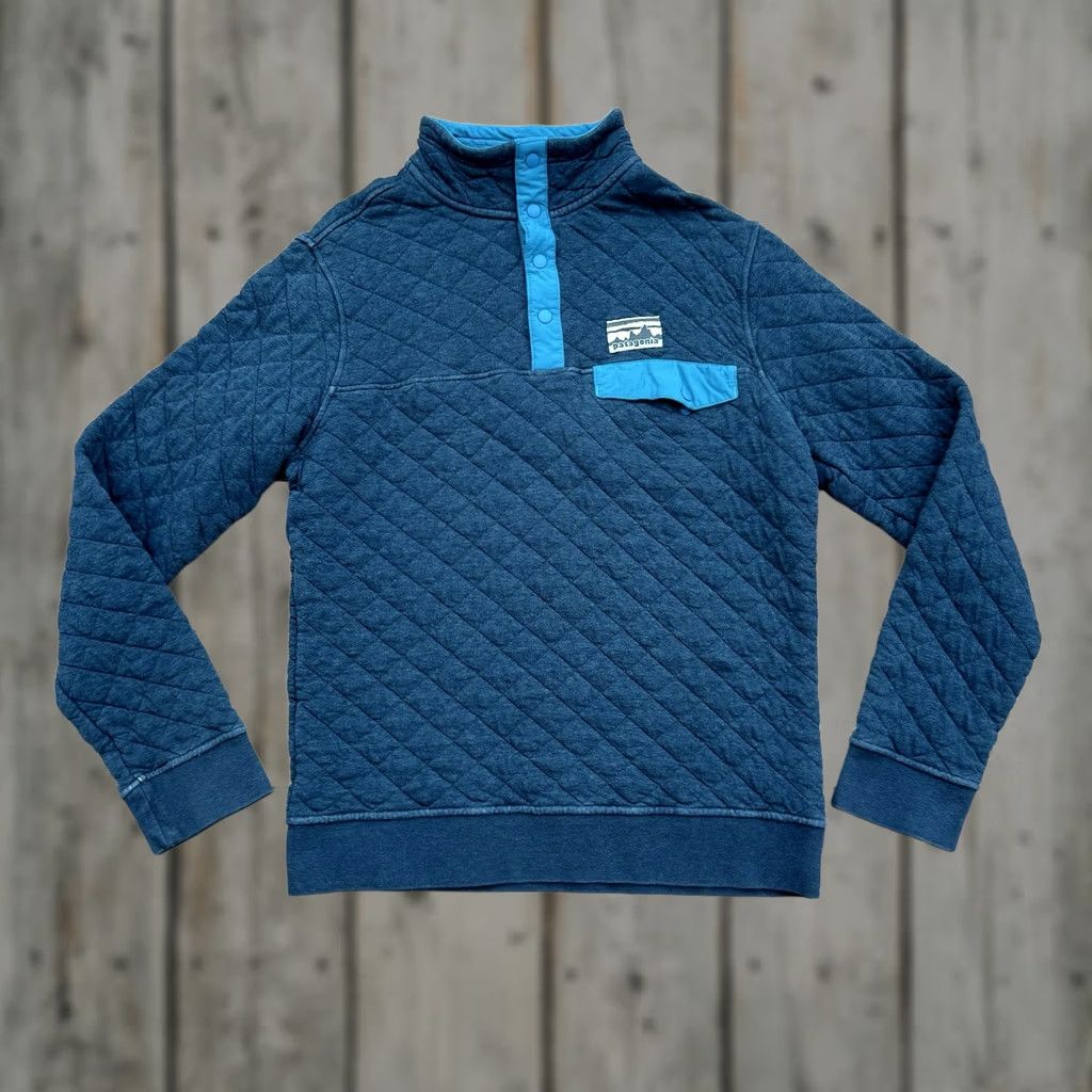 Patagonia Patagonia Quilted Snap-T Pullover Sweater Jacket Mens Sm 40th Anniversary Legacy Size US S / EU 44-46 / 1 - 1 Thumbnail