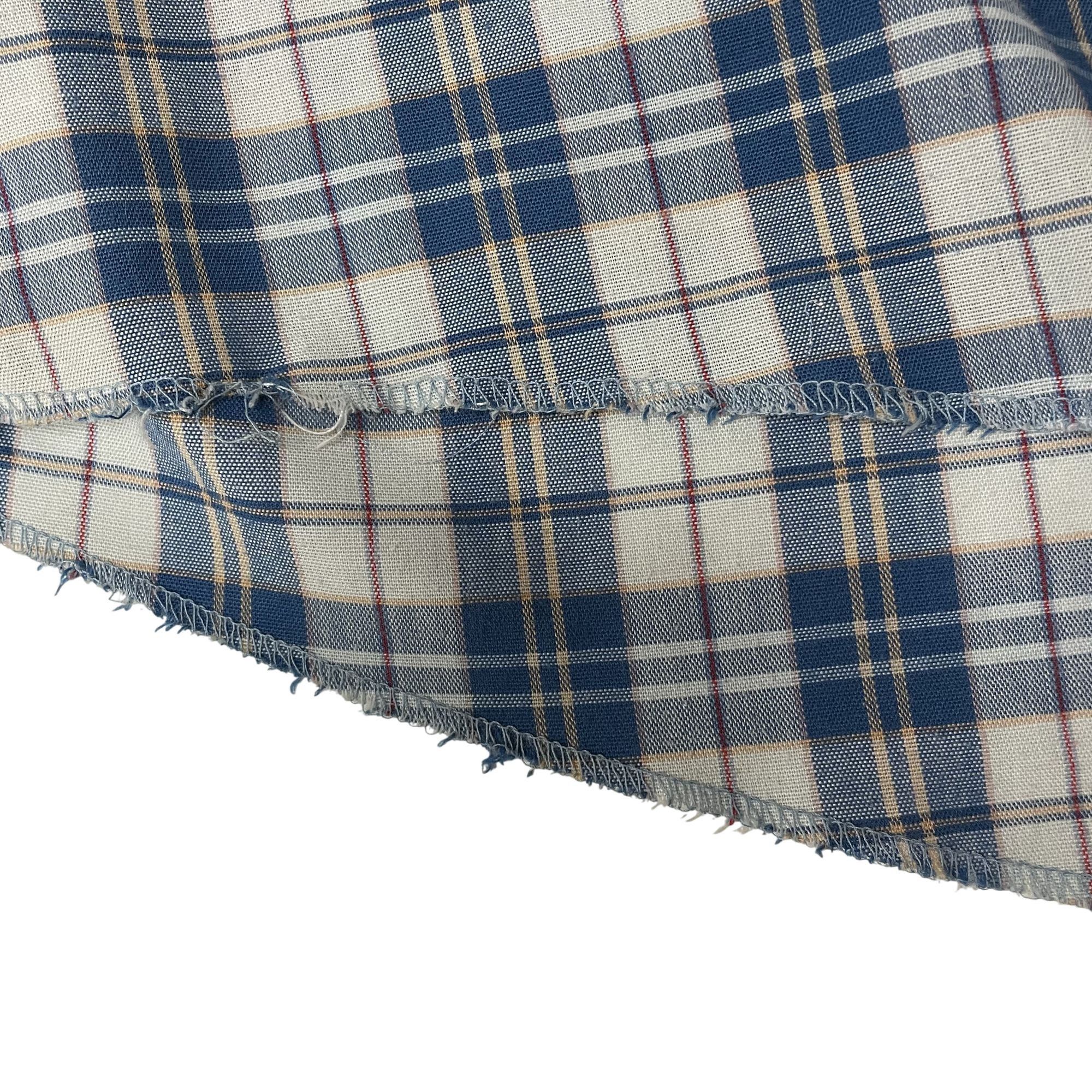 Sears Vtg Sears Work Wear SHADOW PLAID Rockabilly Thin Shirt Size US XL / EU 56 / 4 - 9 Thumbnail