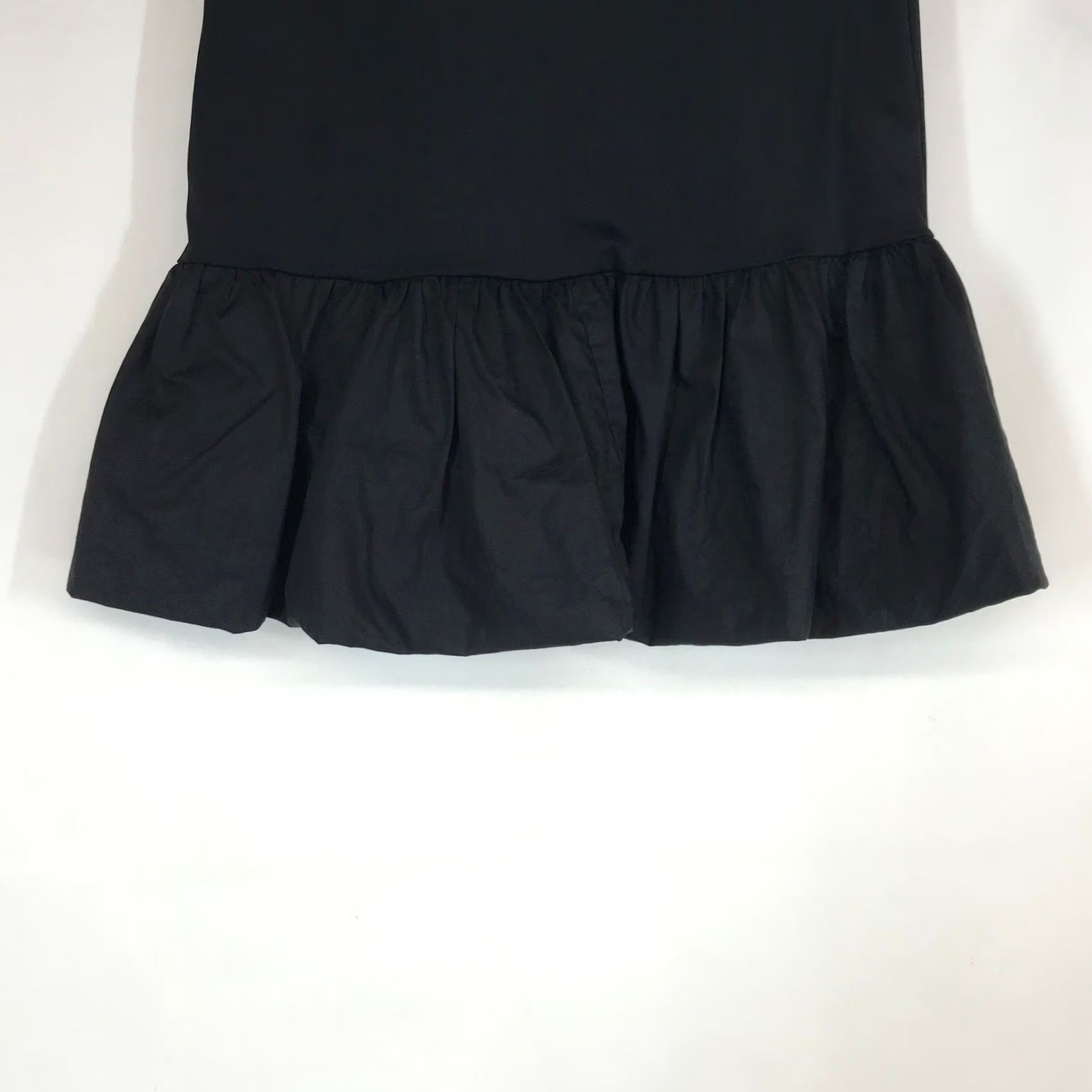 Vintage Sans Souci Black Ruffle Smocked Skirt Size Small Size 28" / US 6 / IT 42 - 6 Thumbnail