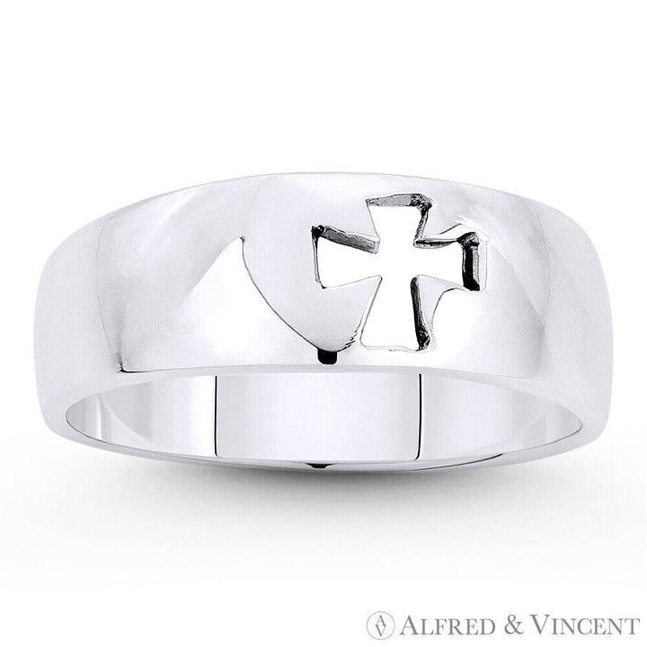 Other Pattée / Formée Medieval Cross Ring in .925 Sterling Silver Size ONE SIZE - 1 Preview