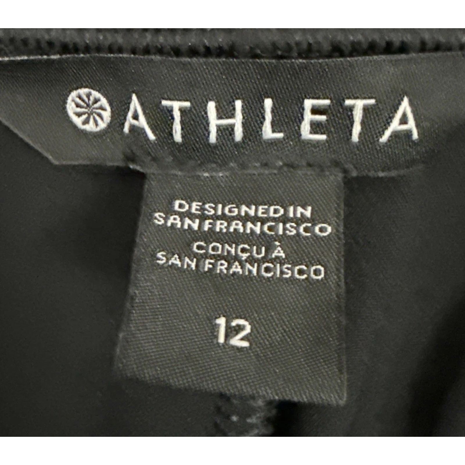 Athleta Athleta Endless High Rise Ankle Pants Women 12 Black Pull On Size 34" / US 12 / IT 48 - 2 Thumbnail