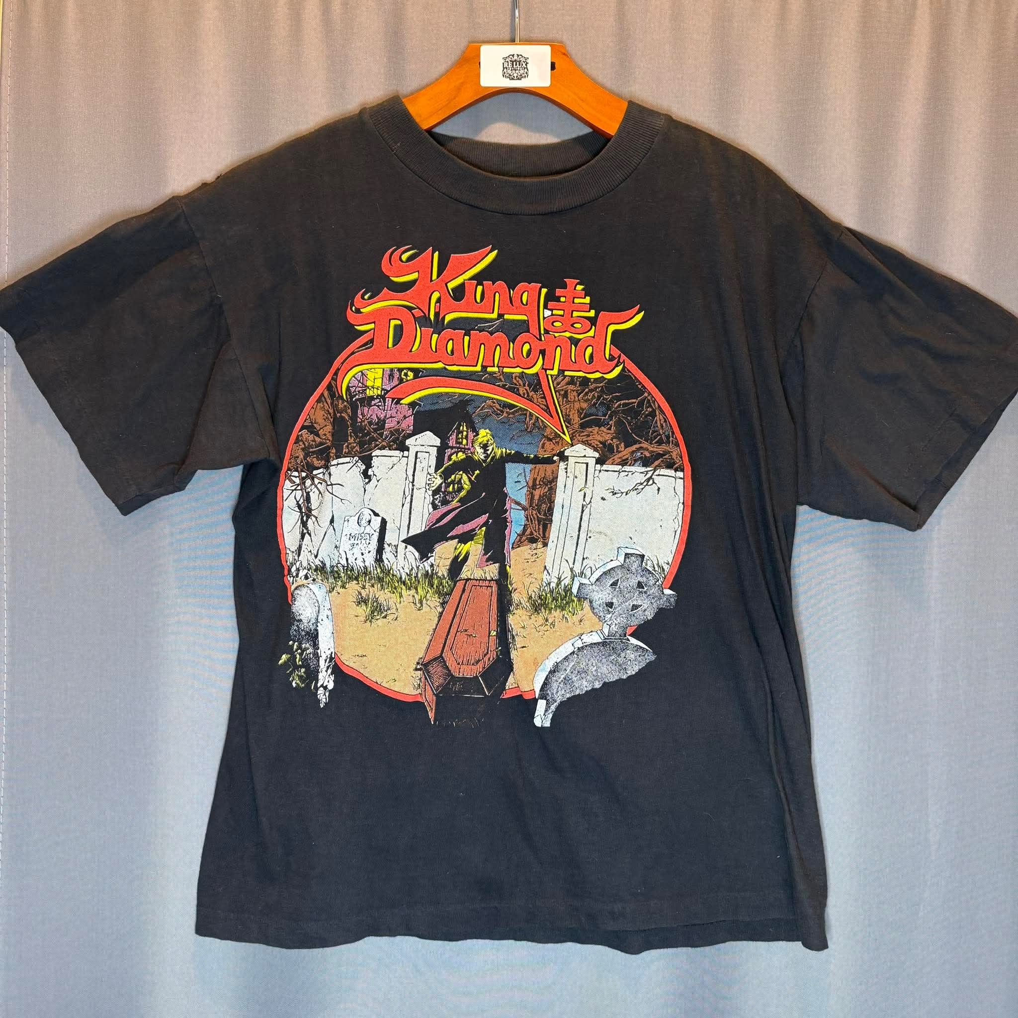 Band Tees Vintage 1990 King Diamond merciful fate Ozzy Osborne Size US M / EU 48-50 / 2 - 2 Thumbnail