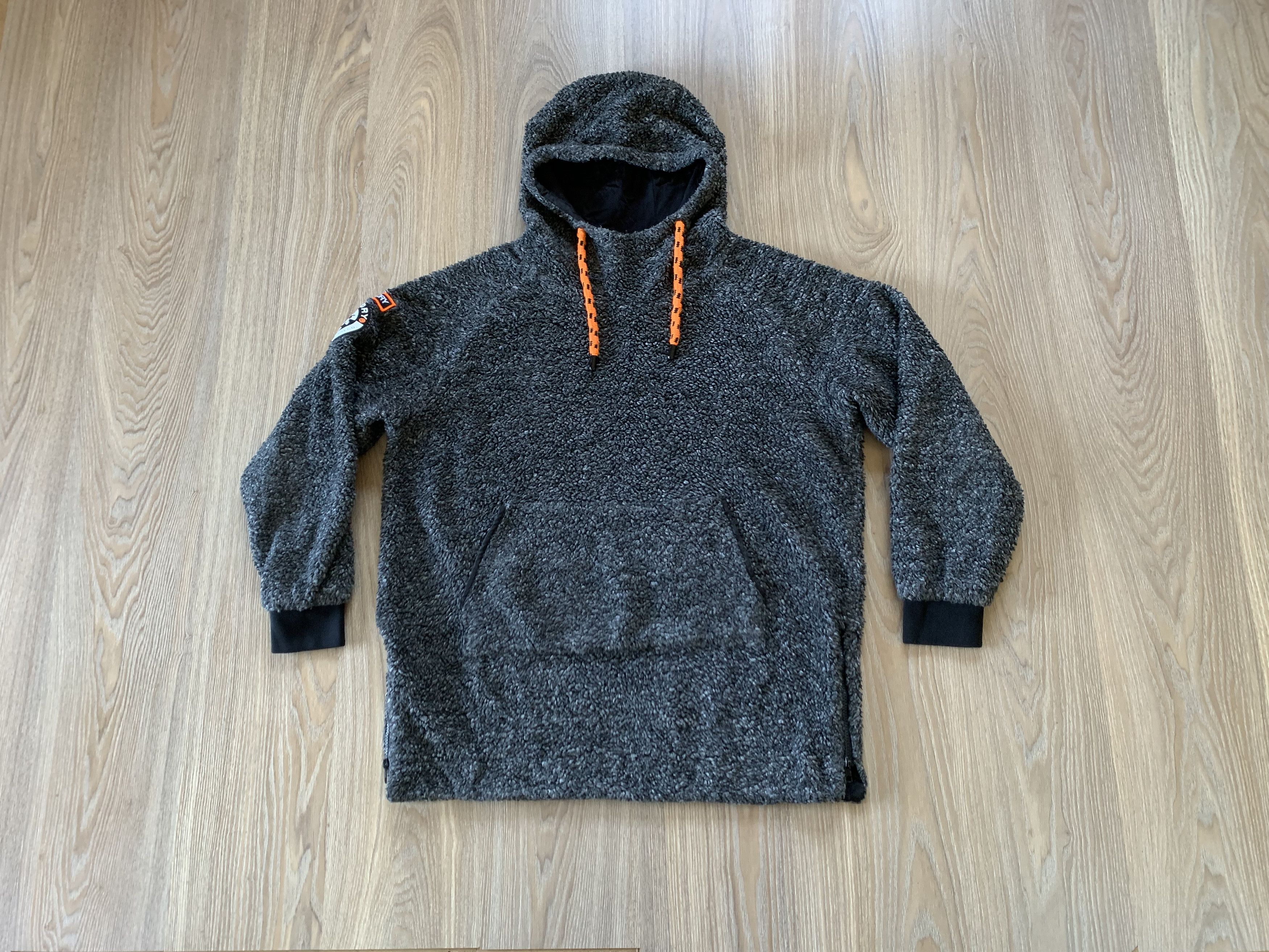 Superdry Superdry International Mens Hoodie Sherpa Fleece Hood Size US XL / EU 56 / 4 - 1 Thumbnail