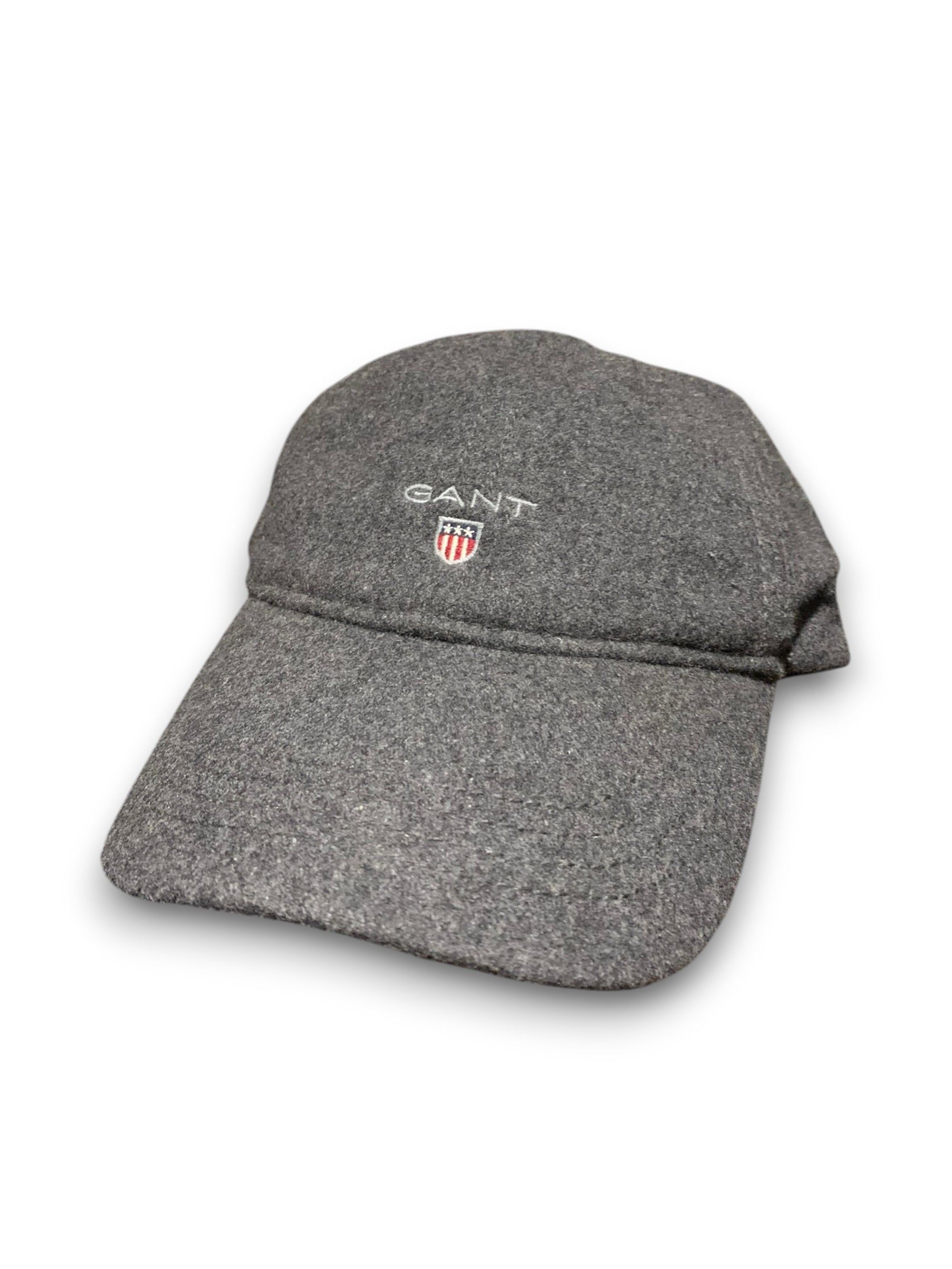 Gant Gant Grey Wool Blend Baseball Cap Hat One Size Adjustable Size ONE SIZE - 1 Thumbnail