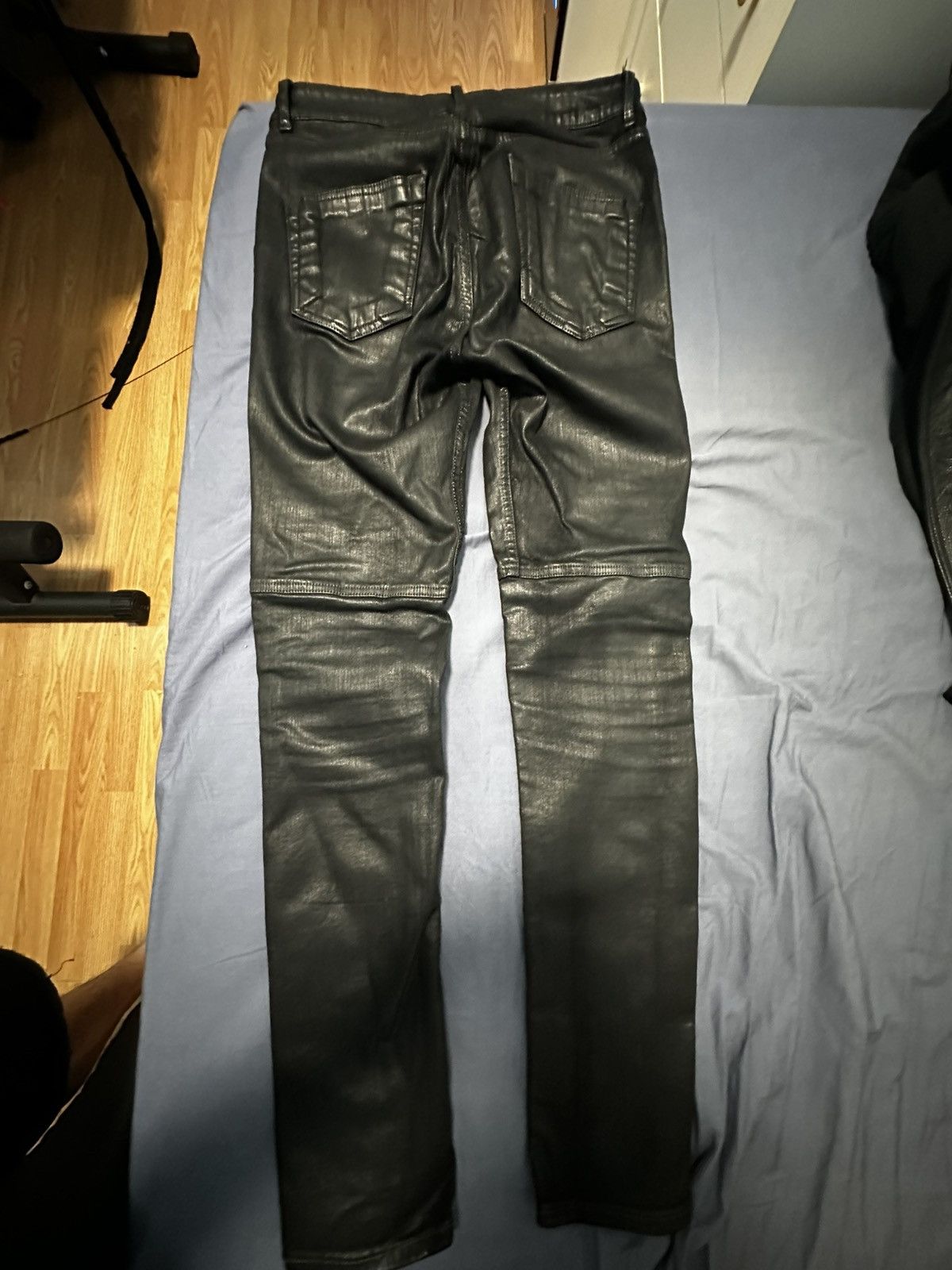 Rick Owens Drkshdw Rick Owens Nagakin Waxed Denim Size US 28 / EU 44 - 2 Thumbnail