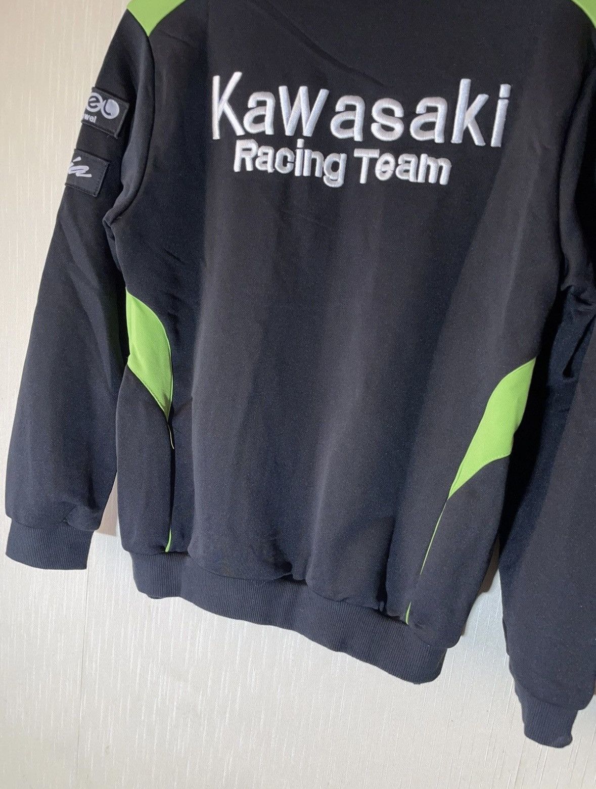 Vintage Kawasaki vintage racing zip hoodie Size US S / EU 44-46 / 1 - 11 Thumbnail