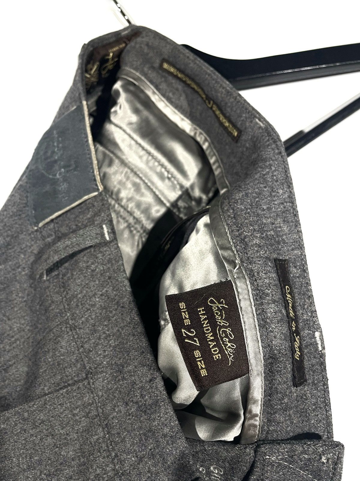 Jacob Cohen Jacob Cohen Luxury Wool Trousers Model 727 Italy Size 27 Size US 27 - 7 Thumbnail