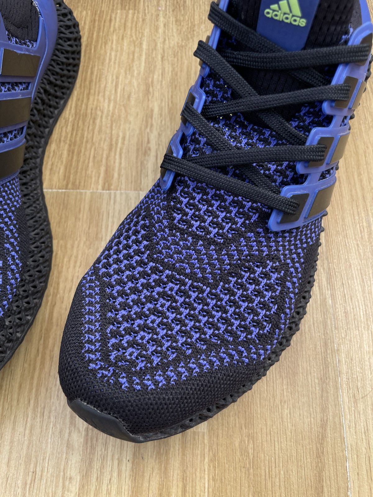 Adidas Adidas Ultra 4d Black Sonic Ink Size US 10.5 / EU 43-44 - 5 Thumbnail