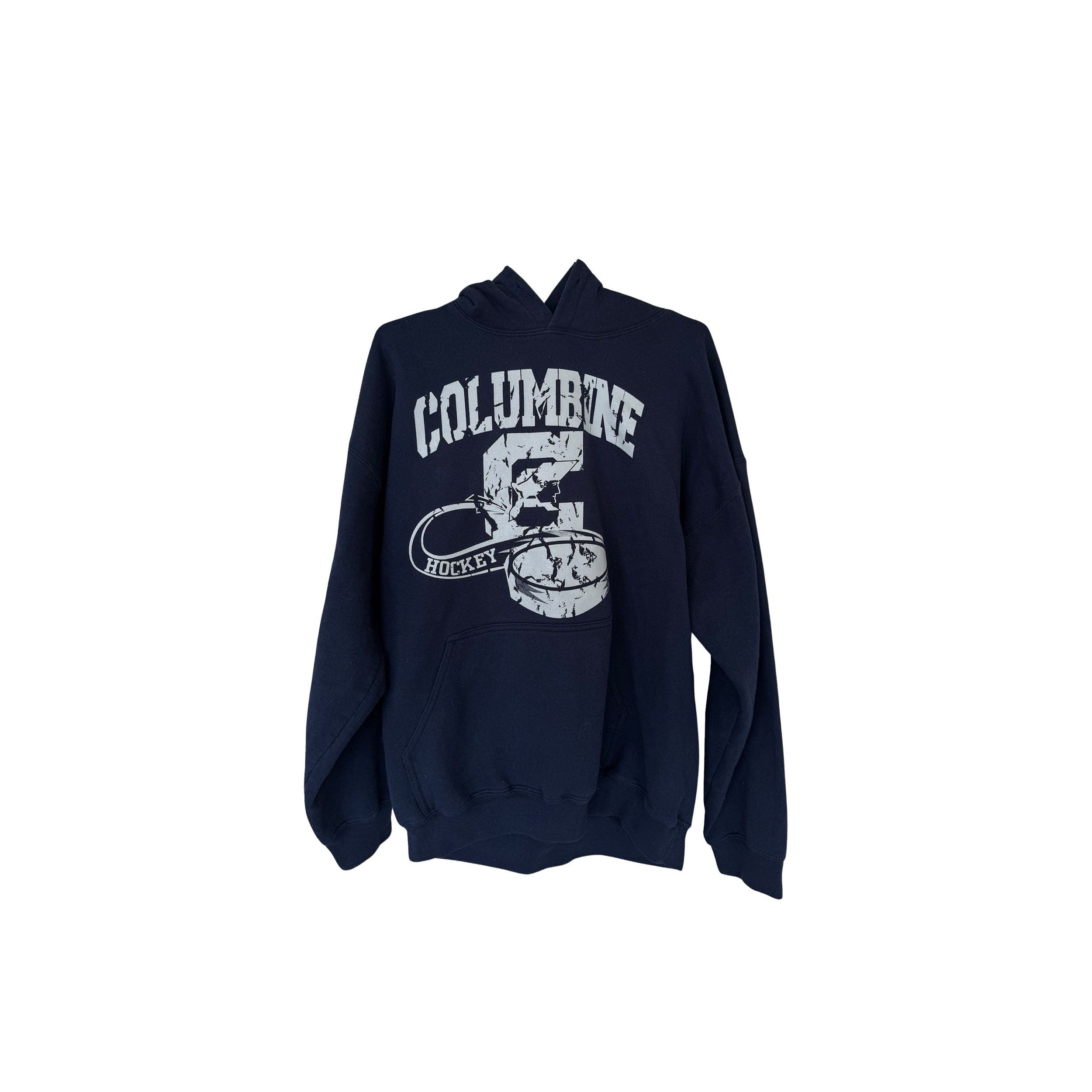 Vintage Columbine Hockey Hoodie Size US XL / EU 56 / 4 - 1 Thumbnail