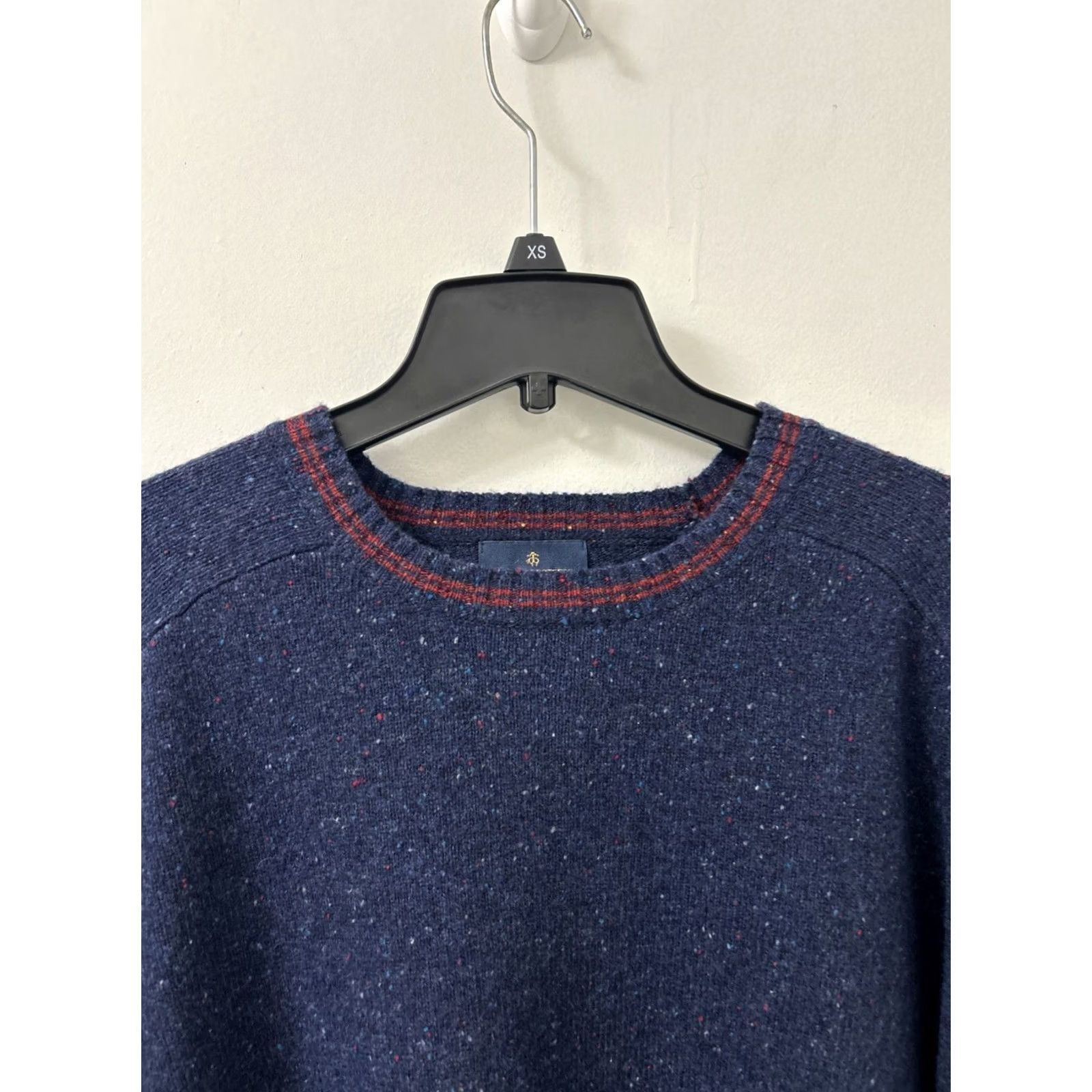 Brooks Brothers Brooks Brothers Sweater Mens XL Blue Lambswool Crewneck Pullover L/S Size US XL / EU 56 / 4 - 4 Thumbnail
