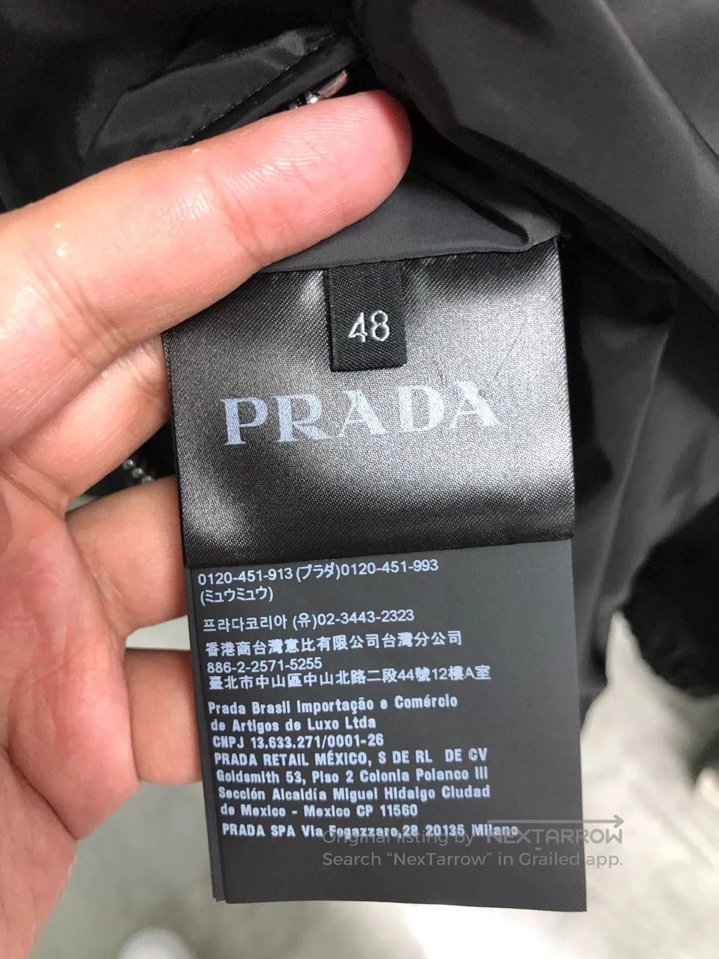 Prada prada black reversible jacket size 48. Size US M / EU 48-50 / 2 - 5 Thumbnail