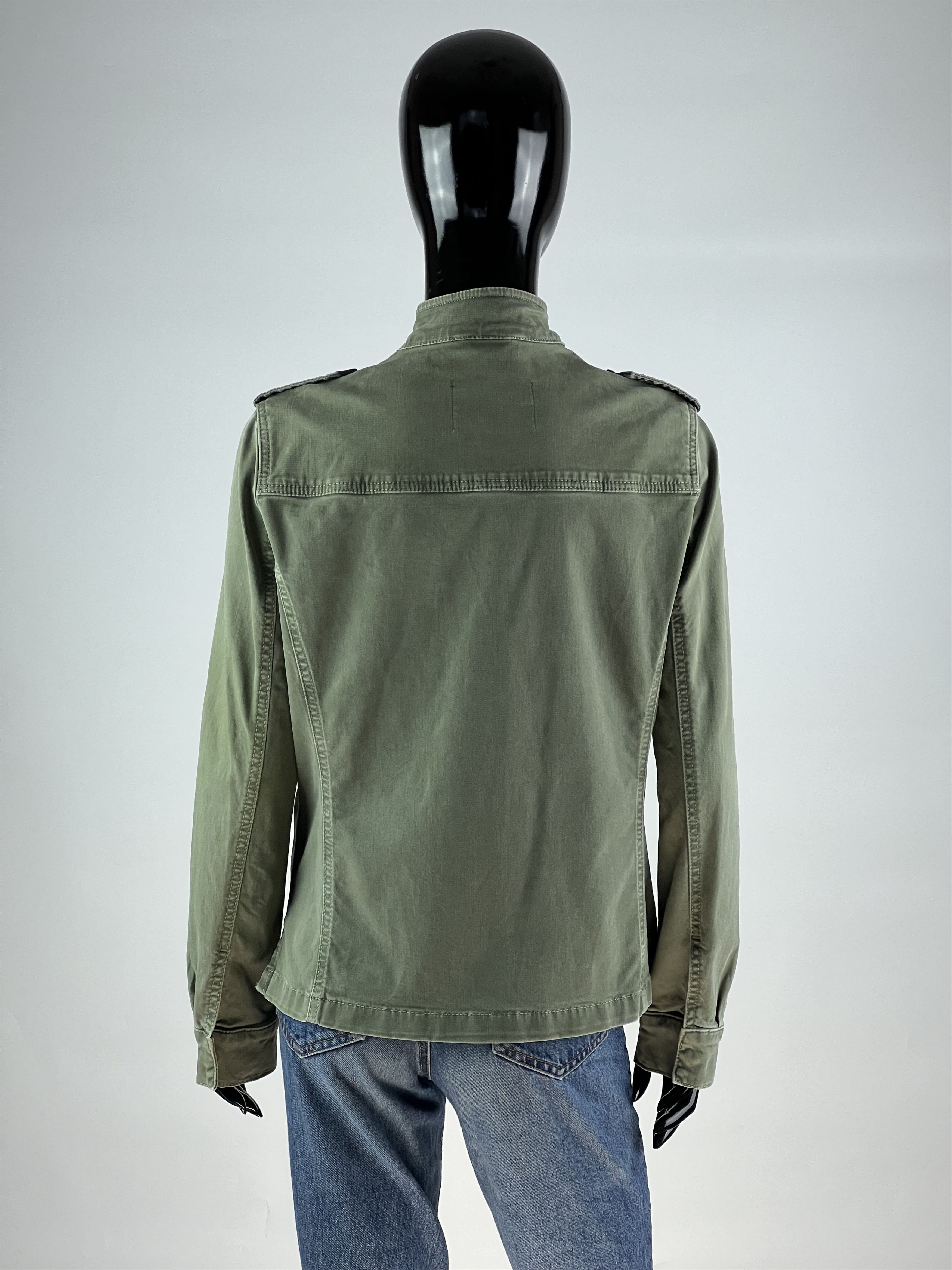 Designer Set Urban Deluxe Women's Green Denim Jacket Size M Size S / US 4 / IT 40 - 3 Thumbnail