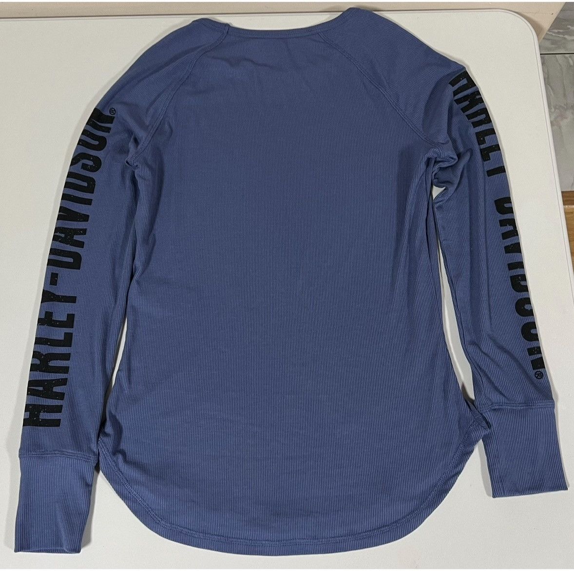 Harley Davidson Harley Davidson Logo Long Sleeve T-Shirt Top Tee Size S 🏍️✨ Size US S / EU 44-46 / 1 - 6 Thumbnail