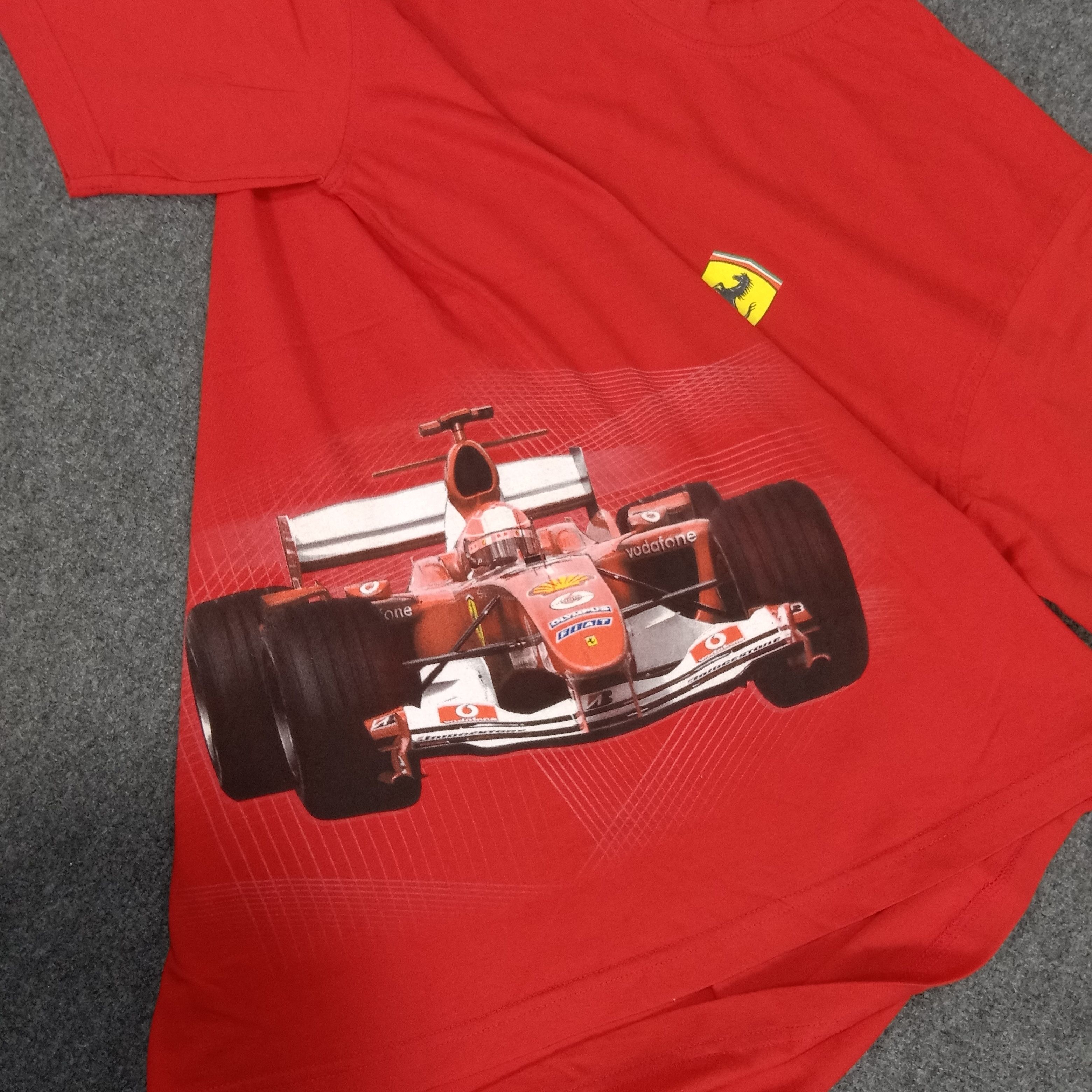 Ferrari × Vintage Ferrari Formula One Racing Team F1 Tshirt Size US L / EU 52-54 / 3 - 3 Thumbnail