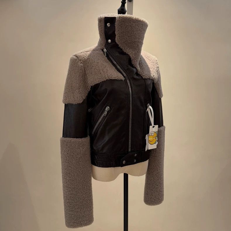 Rick Owens Rick Owens Fur bomber jacket-2505 Size US S / EU 44-46 / 1 - 1 Thumbnail
