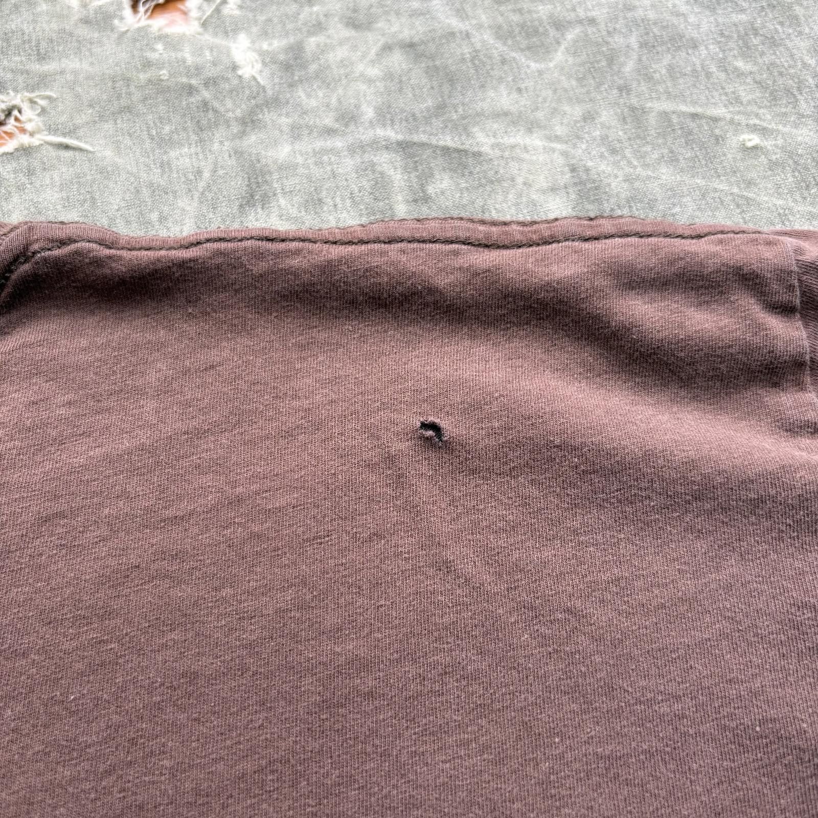 Vintage Vintage Y2K Chocolate Brown Affliction Cross Wings Shirt Size US L / EU 52-54 / 3 - 5 Thumbnail