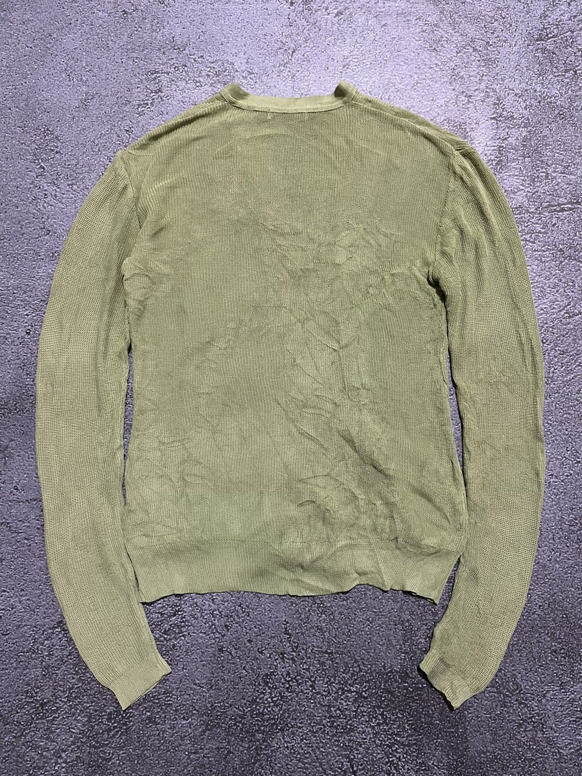 Issey Miyake Rare Issey Miyake Cardigan Bright Dark Green Size M / US 6-8 / IT 42-44 - 4 Thumbnail