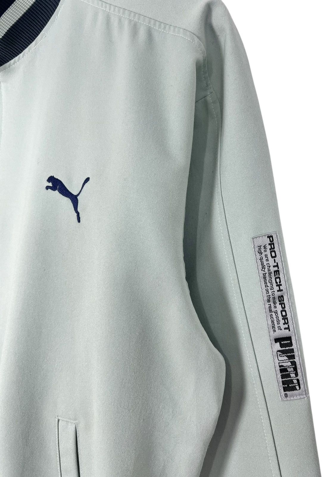 Puma 90s Vintage Everything Puma Pro Tech Jacket “dont be dumb” Size US L / EU 52-54 / 3 - 4 Thumbnail