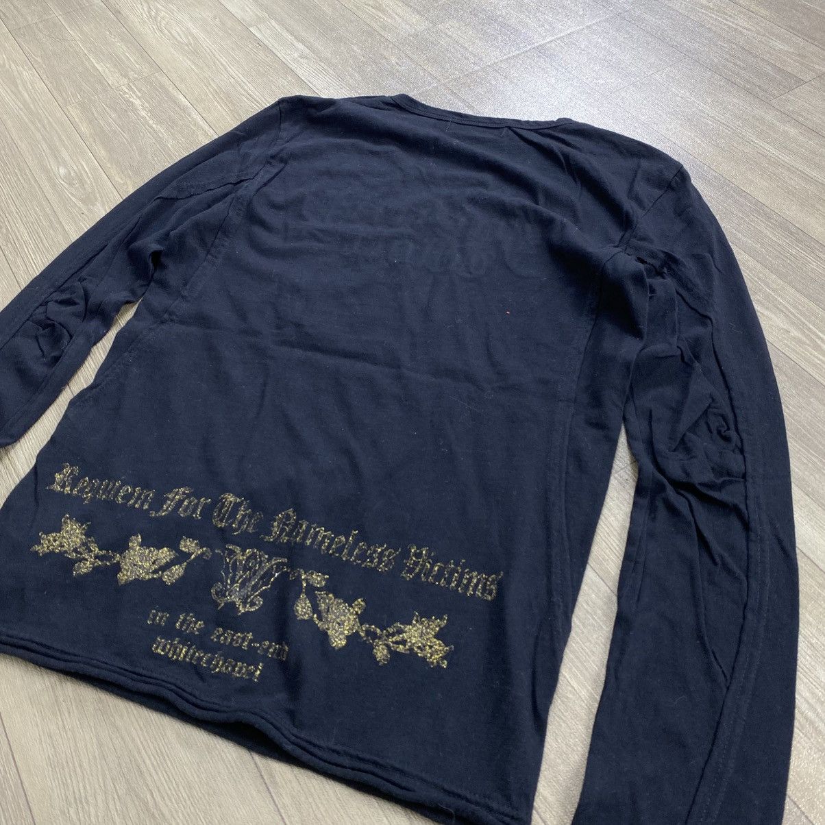If Six Was Nine 2000s JhonyWolf Poem Punk Seditionaries Lgb Style Longsleeve Size US S / EU 44-46 / 1 - 11 Thumbnail