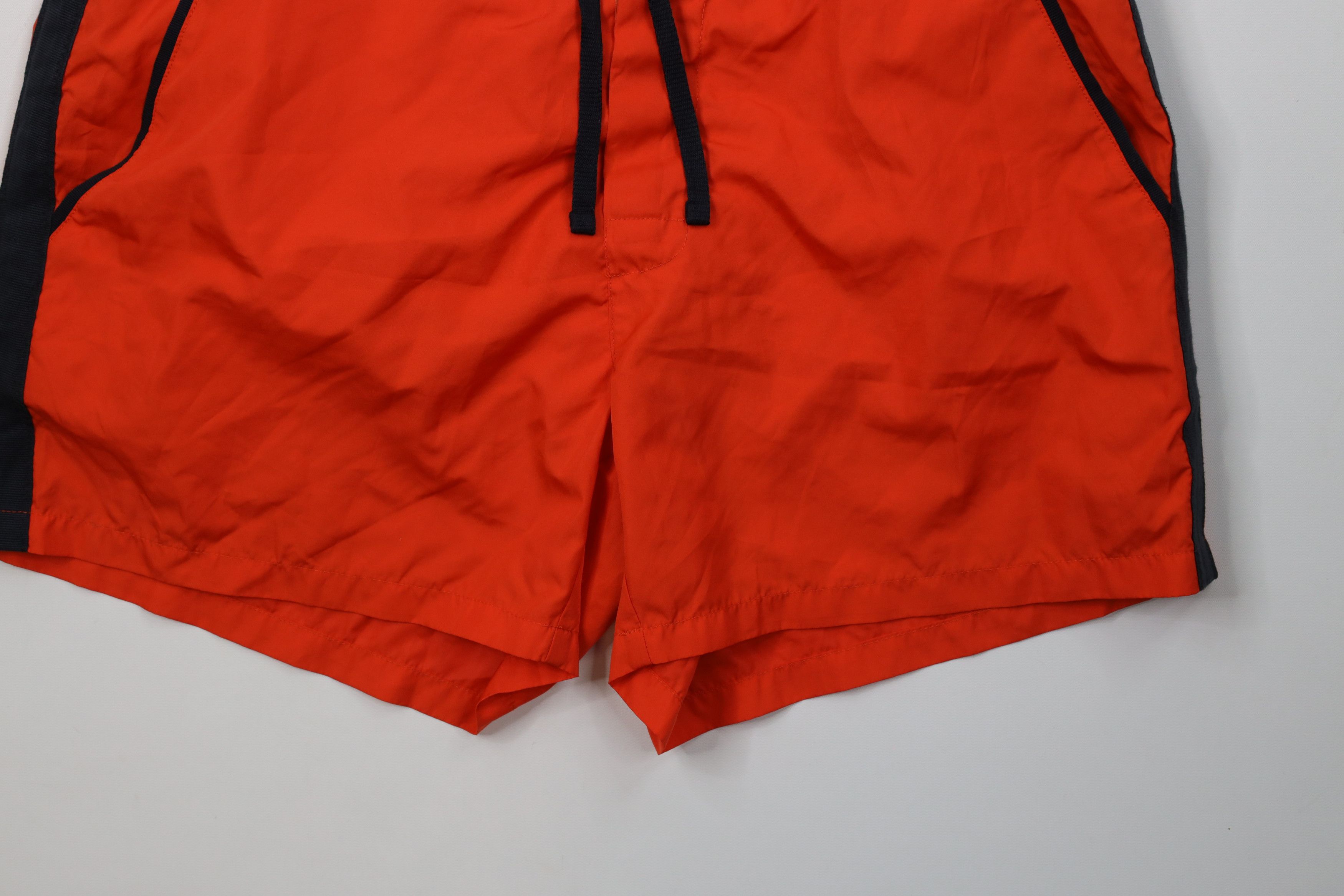 J.Crew Vintage 90s J Crew Above Knee Shorts Swim Trunks Orange Size US 34 / EU 50 - 4 Thumbnail