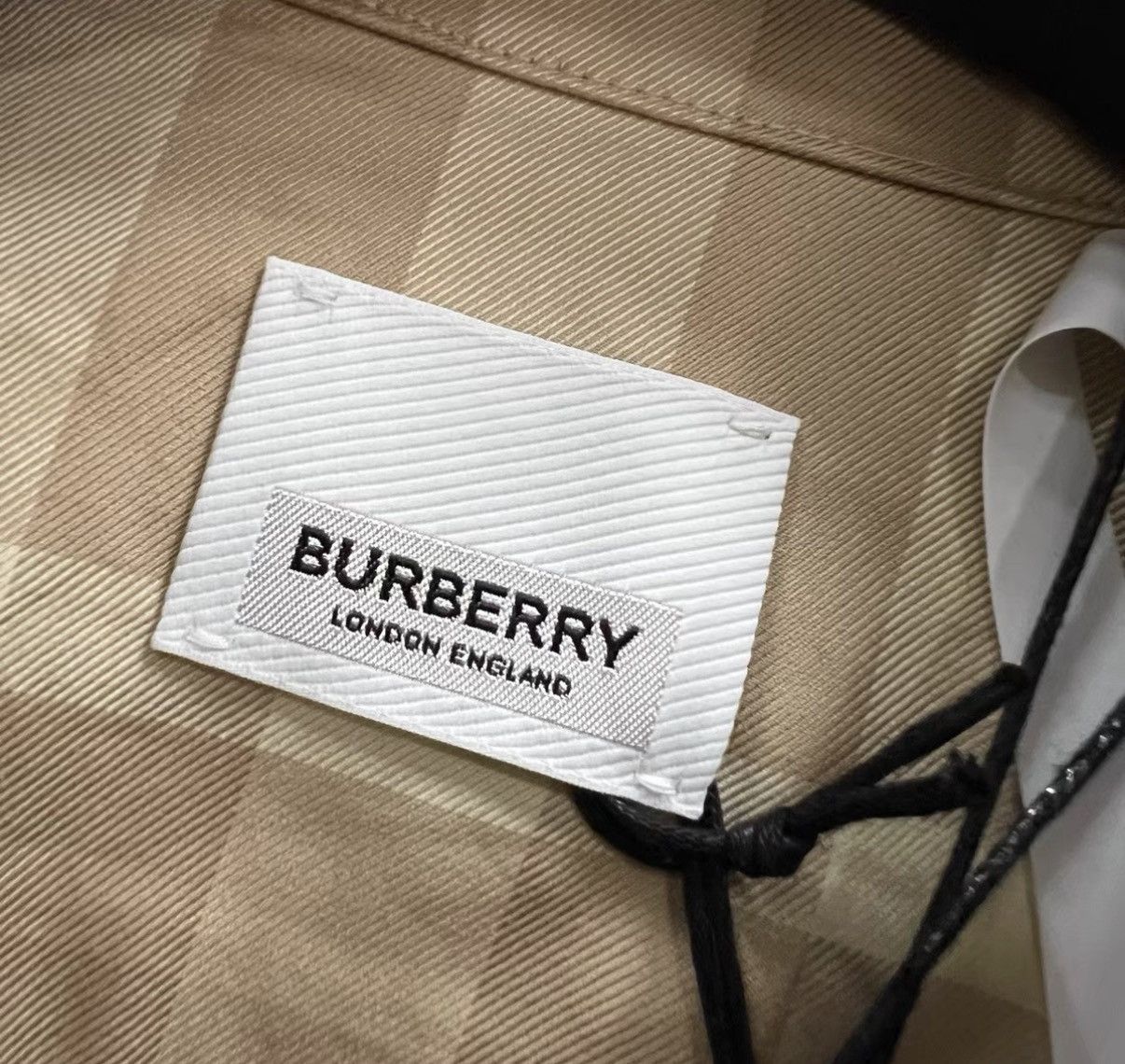 Burberry Burberry Light Khaki Plaid Shirt J41 Size XS / US 0-2 / IT 36-38 - 4 Thumbnail