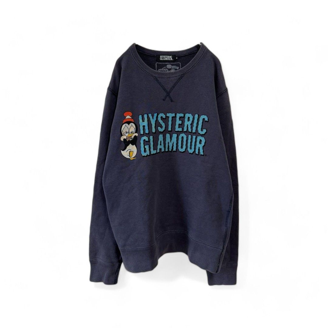 image of Hysteric Glamour - M Penguin Sweater Knit Navy, Men's (Size Medium)