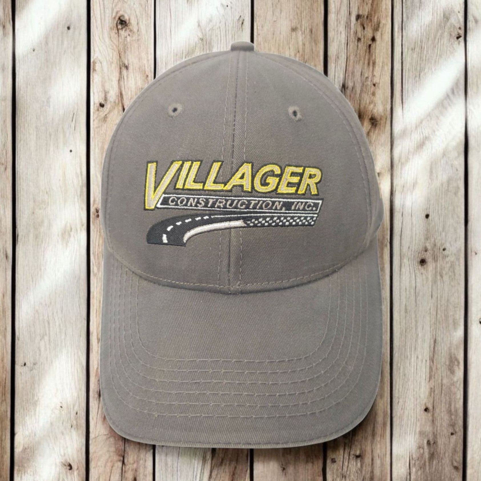 Other Villager Construction Strapback Cap Hat Trucker Baseball Size ONE SIZE - 1 Thumbnail