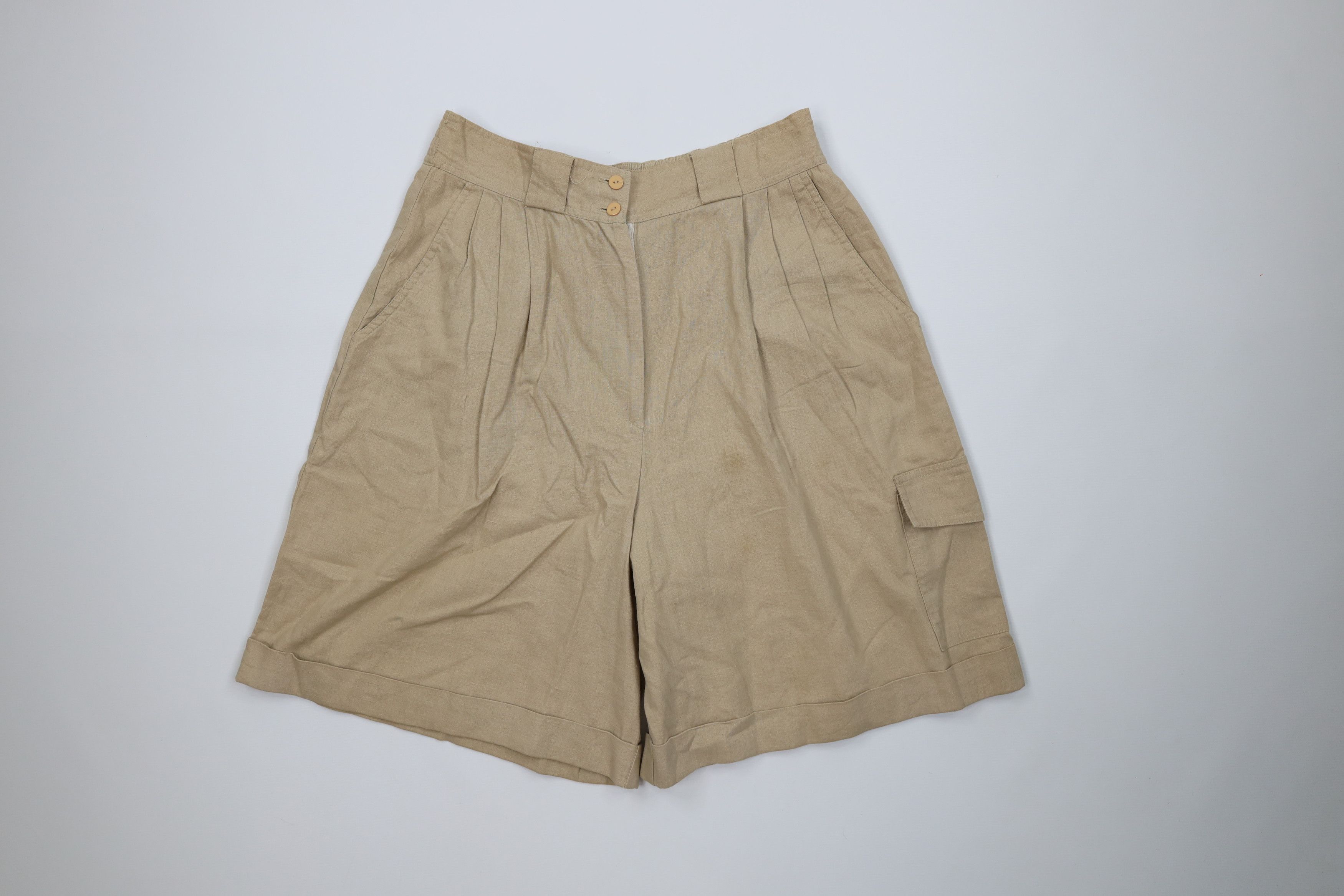 Vintage Vintage 90s Streetwear Blend Gurkha Bermuda Safari Shorts Size 34" / US 12 / IT 48 - 1 Thumbnail