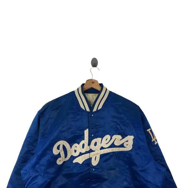 Vintage Vintage 80’ DODGERS STARTER Varsity Jacket Windbreaker Size US XL / EU 56 / 4 - 3 Thumbnail