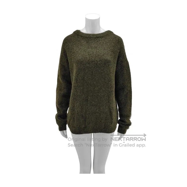 Acne Studios Acne Studios Women's Green Loose Knit Sweater Size XS / US 0-2 / IT 36-38 - 1 Thumbnail