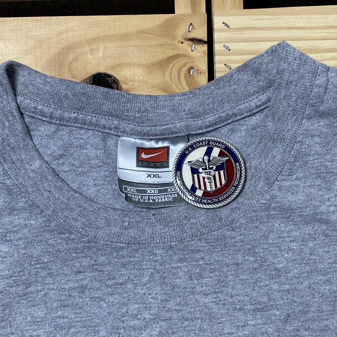 Nike Vintage Team Nike x University of Miami Gray Tee Size 2XL Size US XXL / EU 58 / 5 - 4 Thumbnail