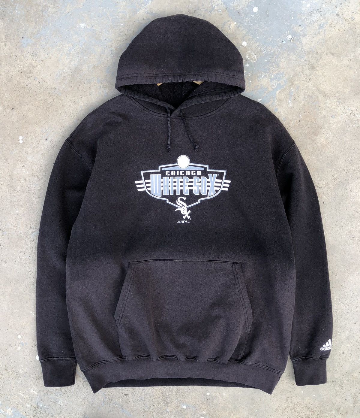 Vintage VTG FADED Adidas x MLB Chicago WhiteSox Baseball Sweatshirts Size US M / EU 48-50 / 2 - 8 Thumbnail