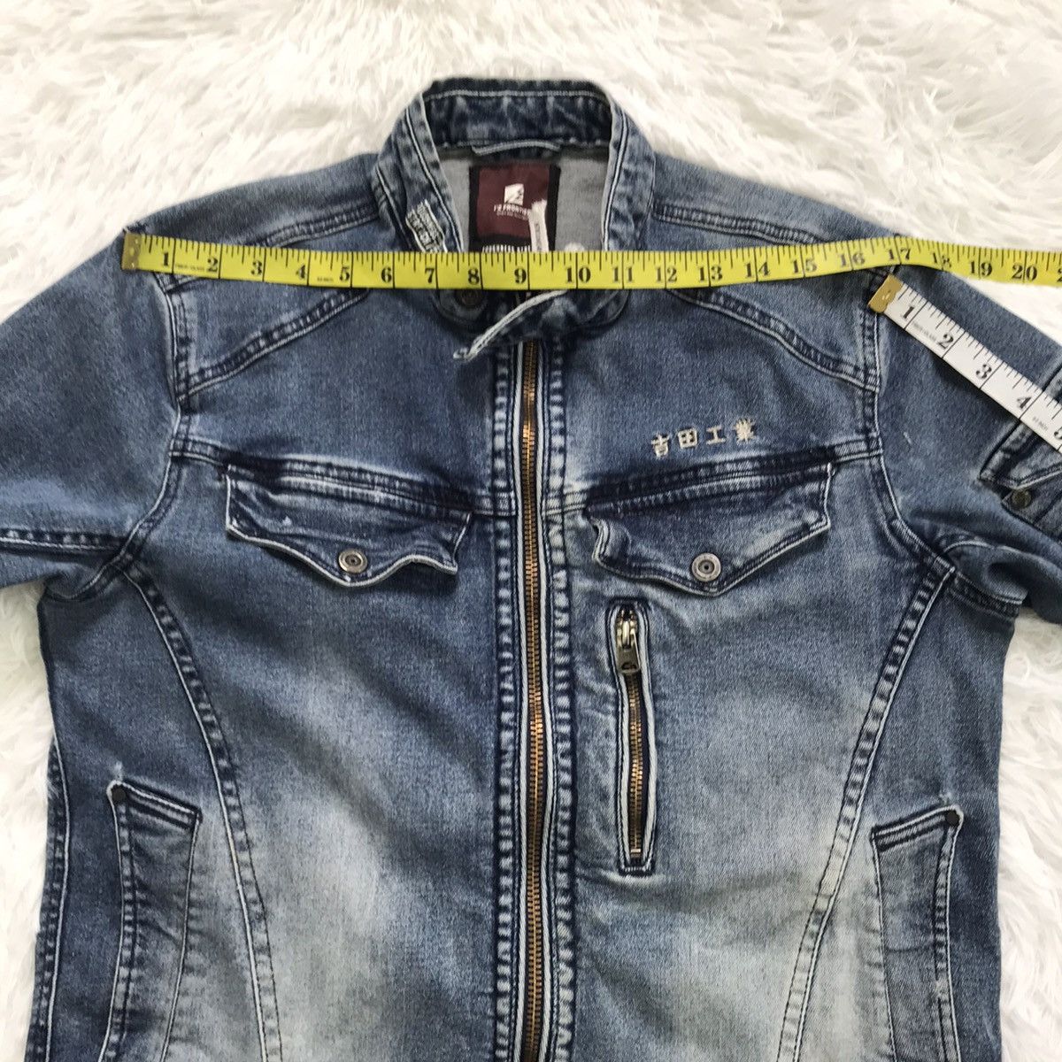 Japanese Brand I’Z Frontier toughness stretch denim jacket Size US M / EU 48-50 / 2 - 7 Thumbnail