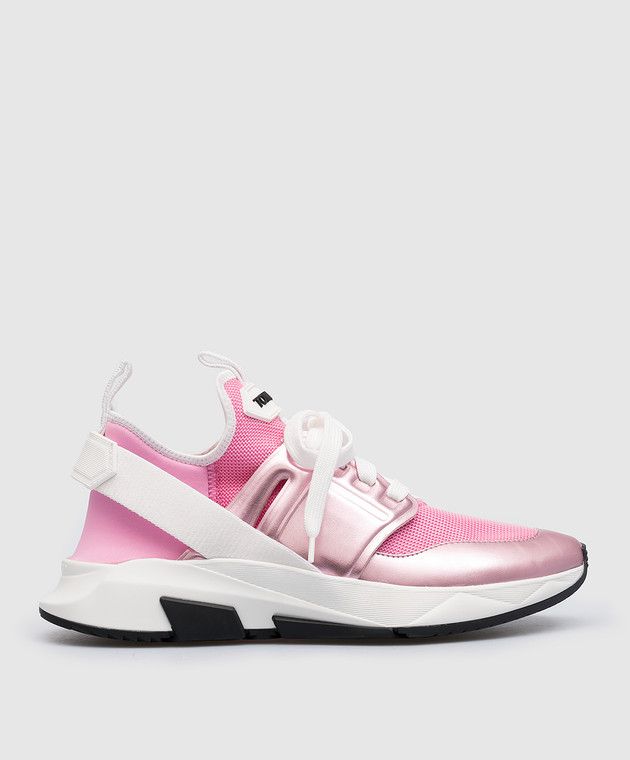 Tom Ford o1y0126 Low-Top Sneakers in Pink/White Size US 7 / IT 37 - 1 Thumbnail
