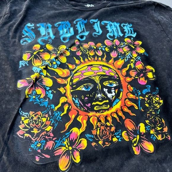 Sublime NEW WOMEN’S SUBLIME ENDLESS PETALS VINTAGE WASHED T-SHIRT L Size L / US 10 / IT 46 - 2 Thumbnail
